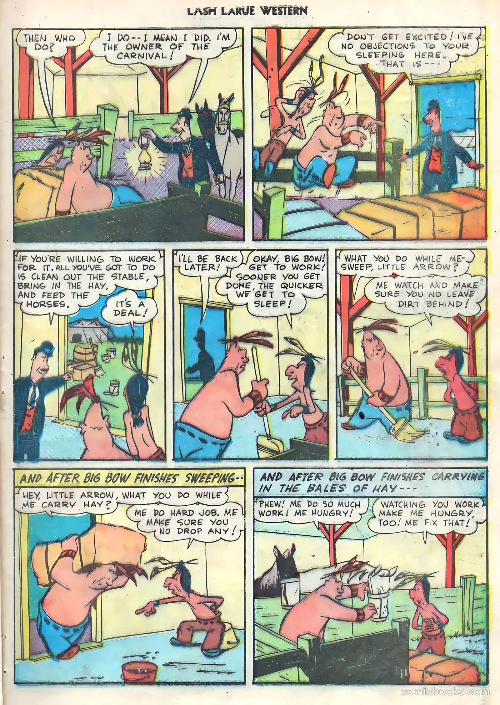 Lash LaRue Western #1 — page 25 of 36