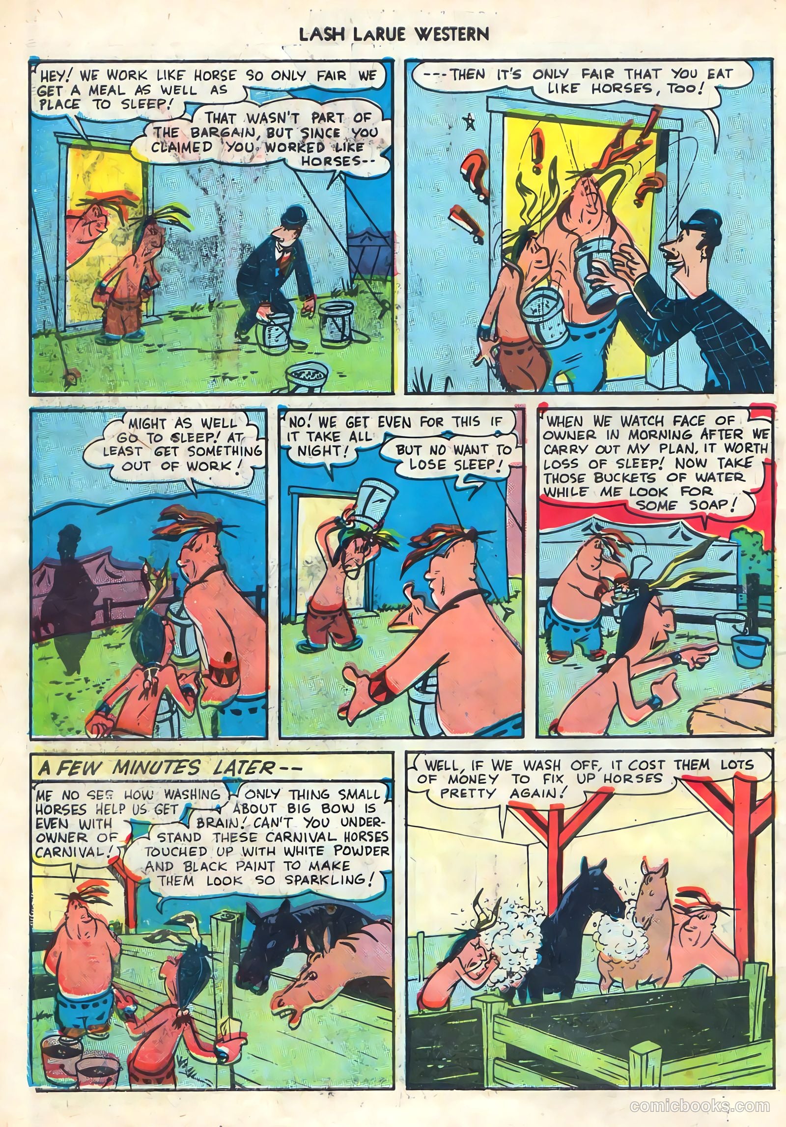 Lash LaRue Western #1 — page 26 of 36