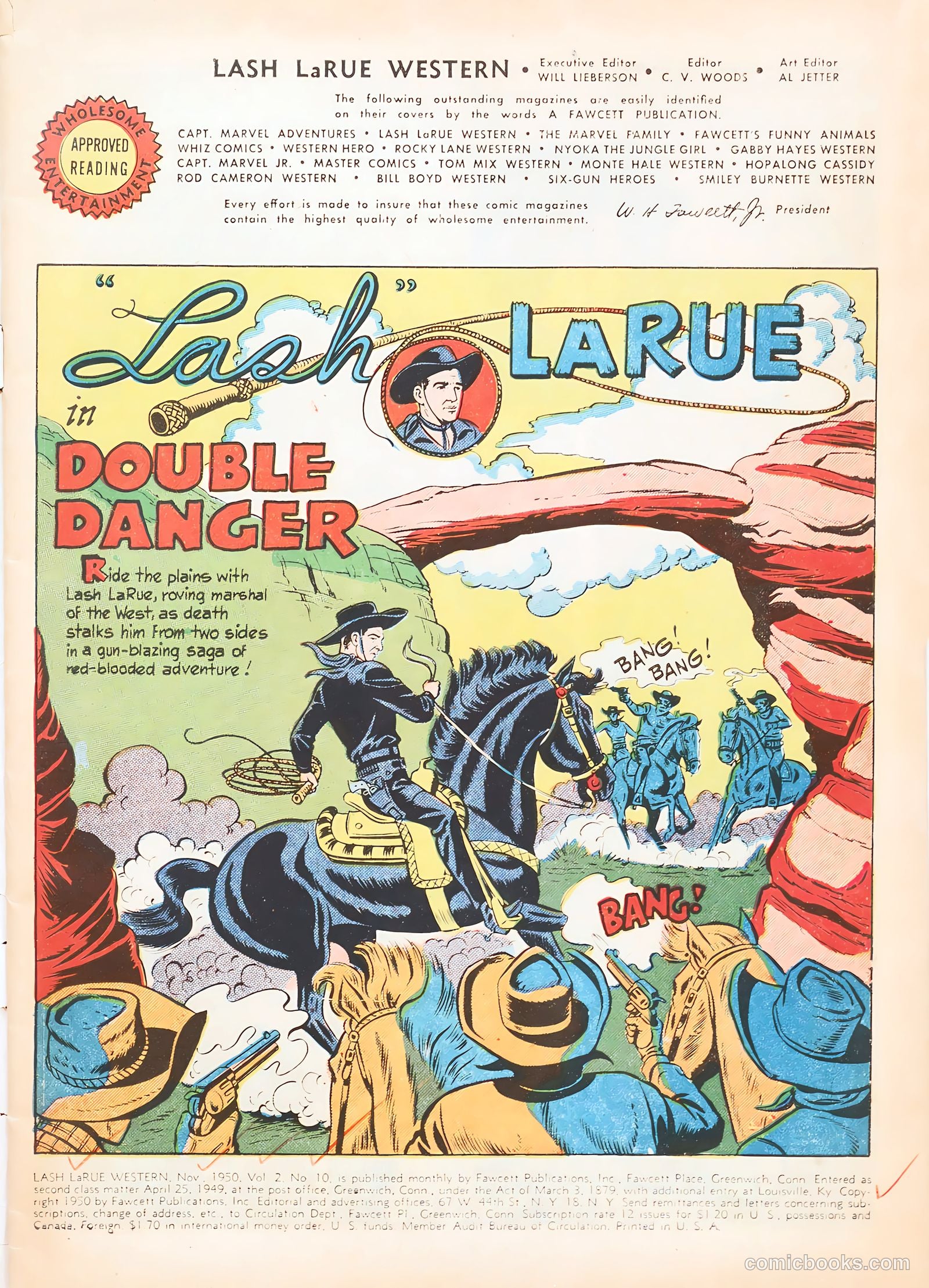 Lash LaRue Western #10 — page 3 of 52