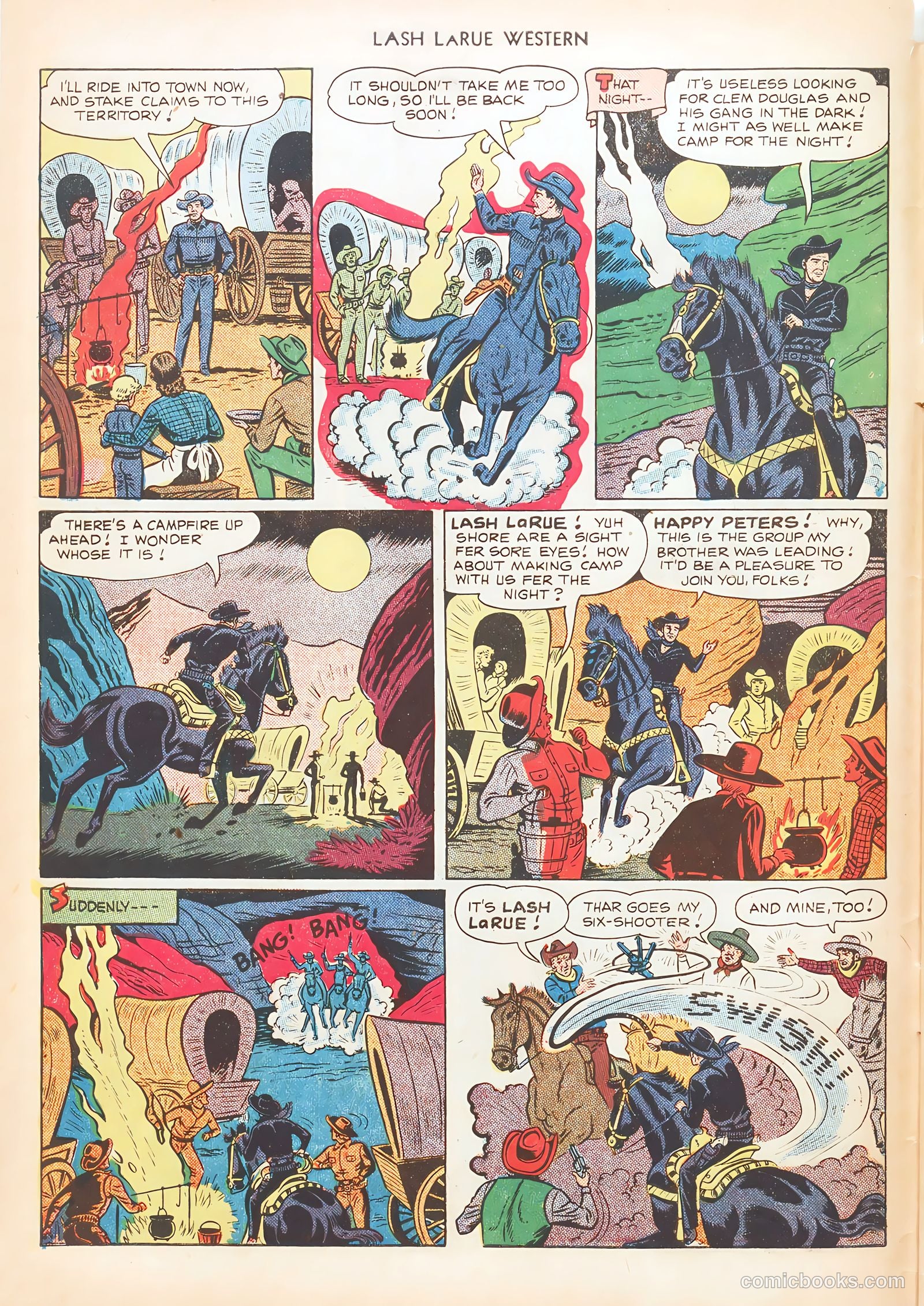 Lash LaRue Western #10 — page 6 of 52