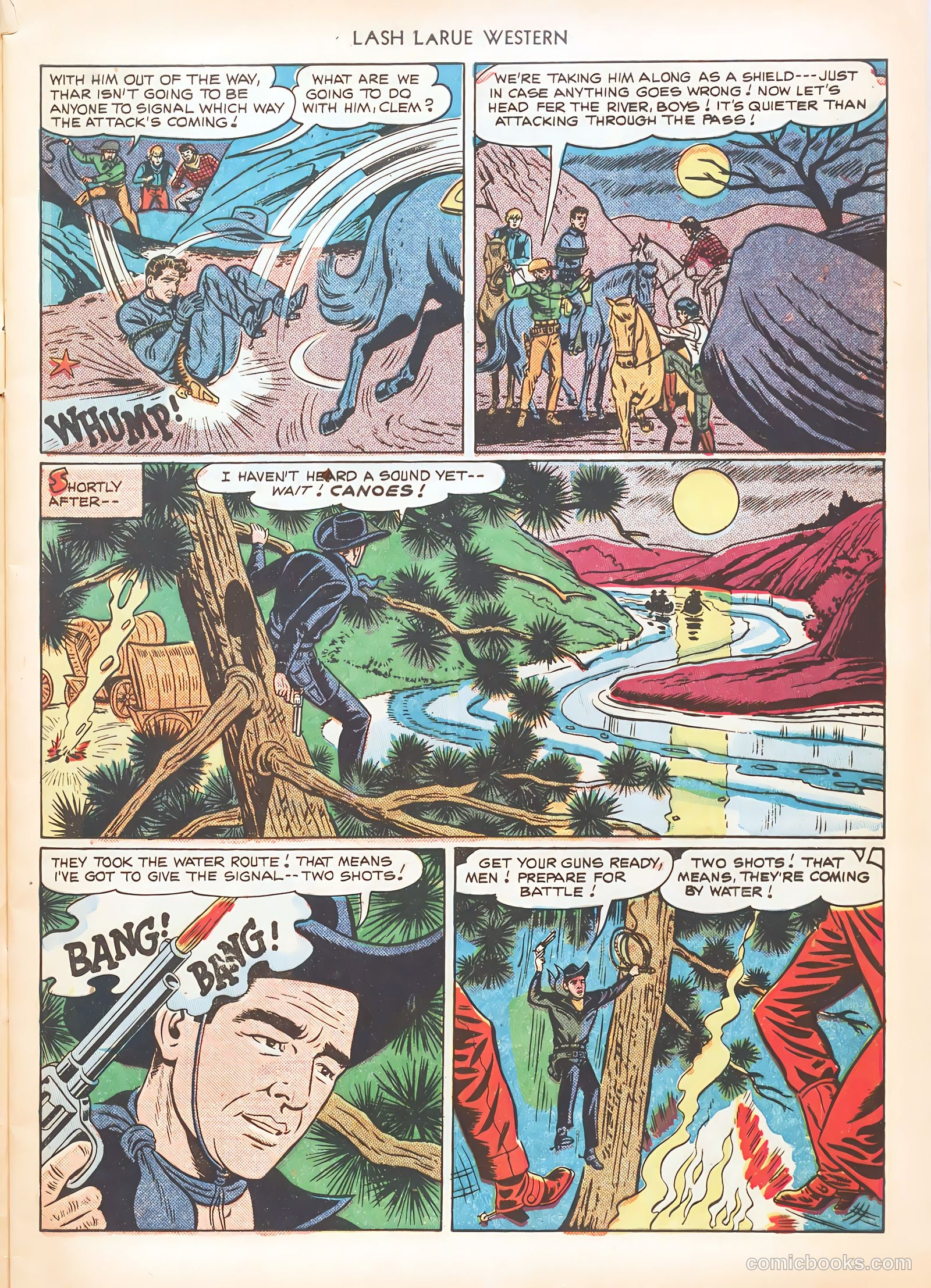 Lash LaRue Western #10 — page 9 of 52
