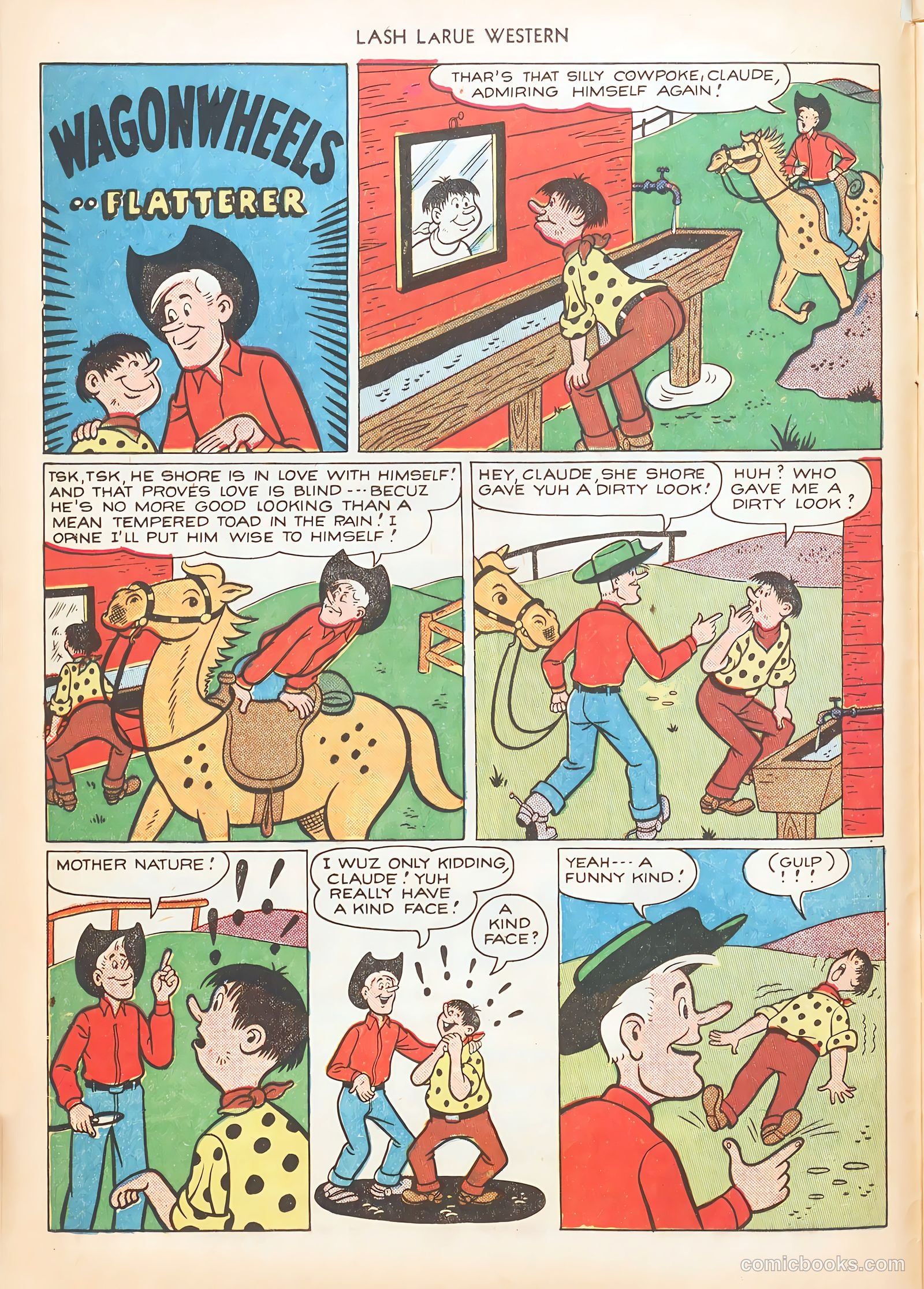 Lash LaRue Western #10 — page 12 of 52