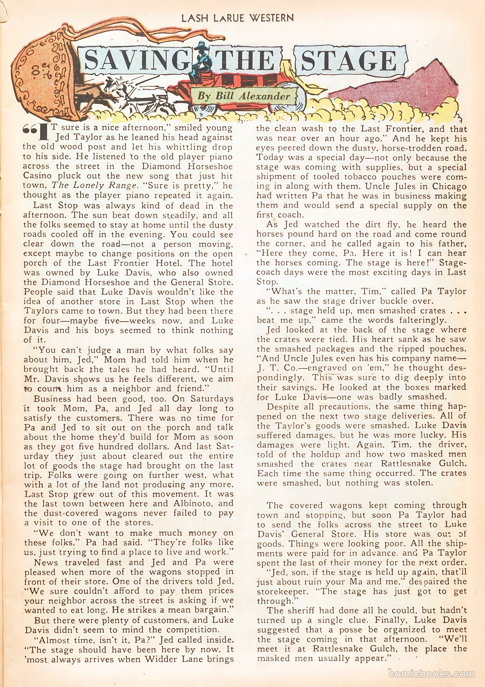 Lash LaRue Western #10 — page 13 of 52