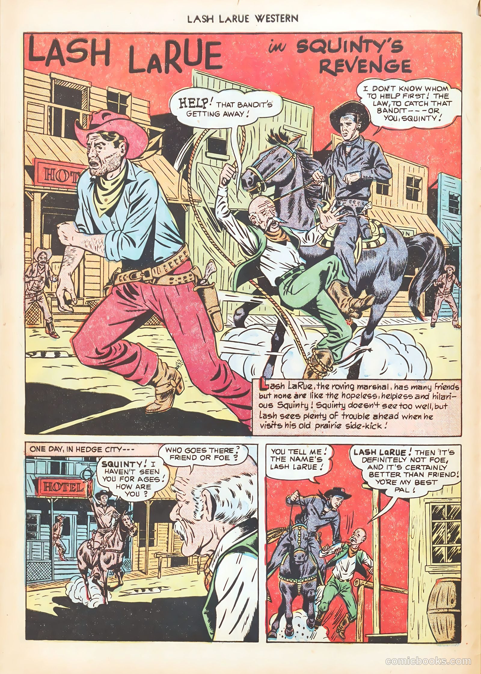 Lash LaRue Western #10 — page 20 of 52