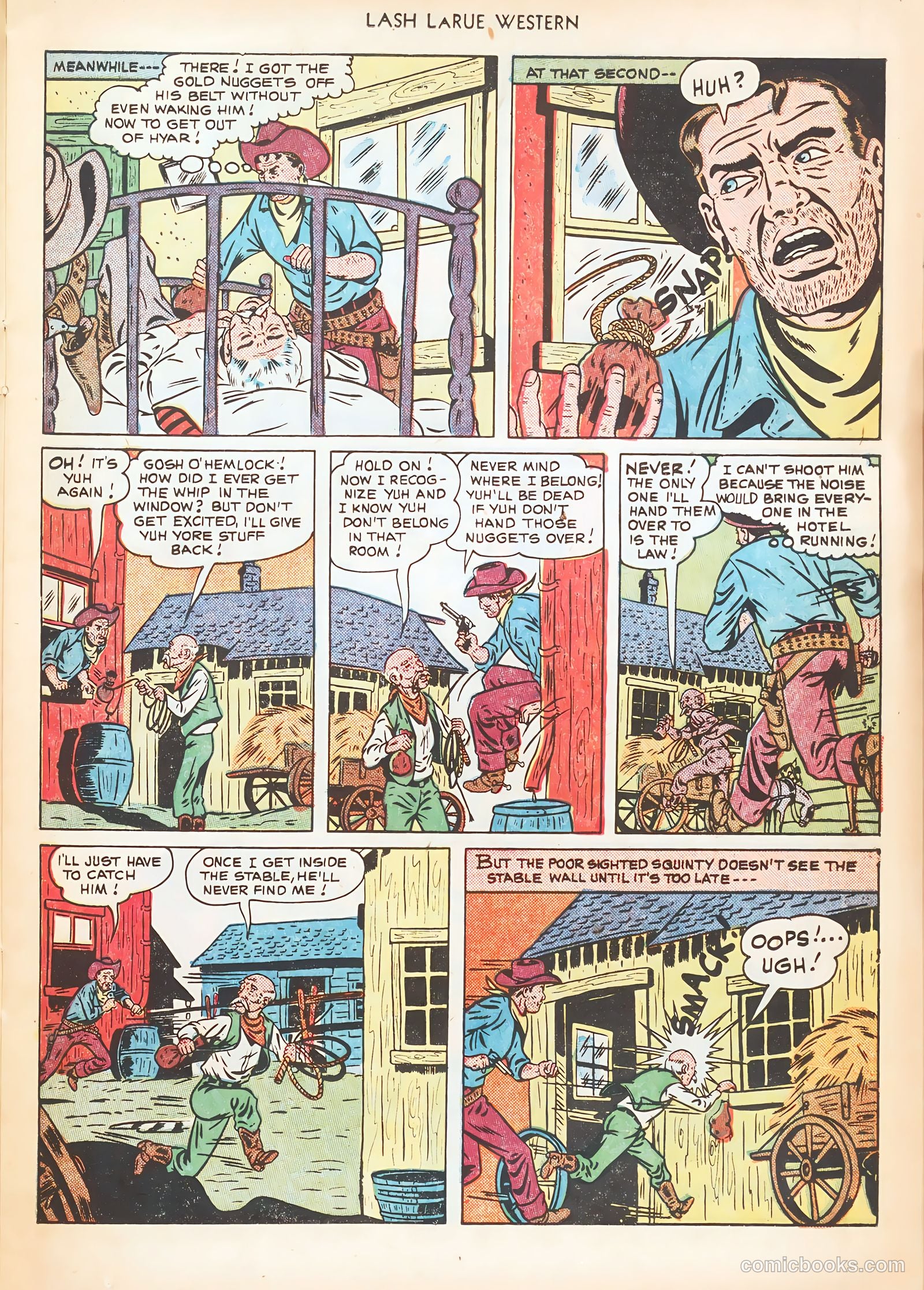 Lash LaRue Western #10 — page 23 of 52
