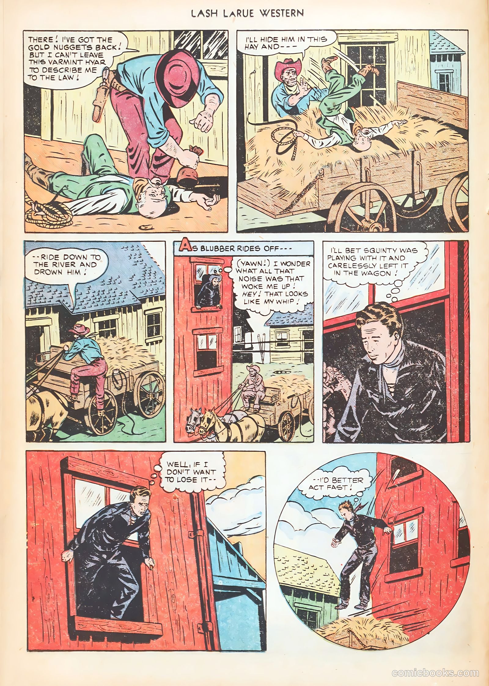 Lash LaRue Western #10 — page 24 of 52