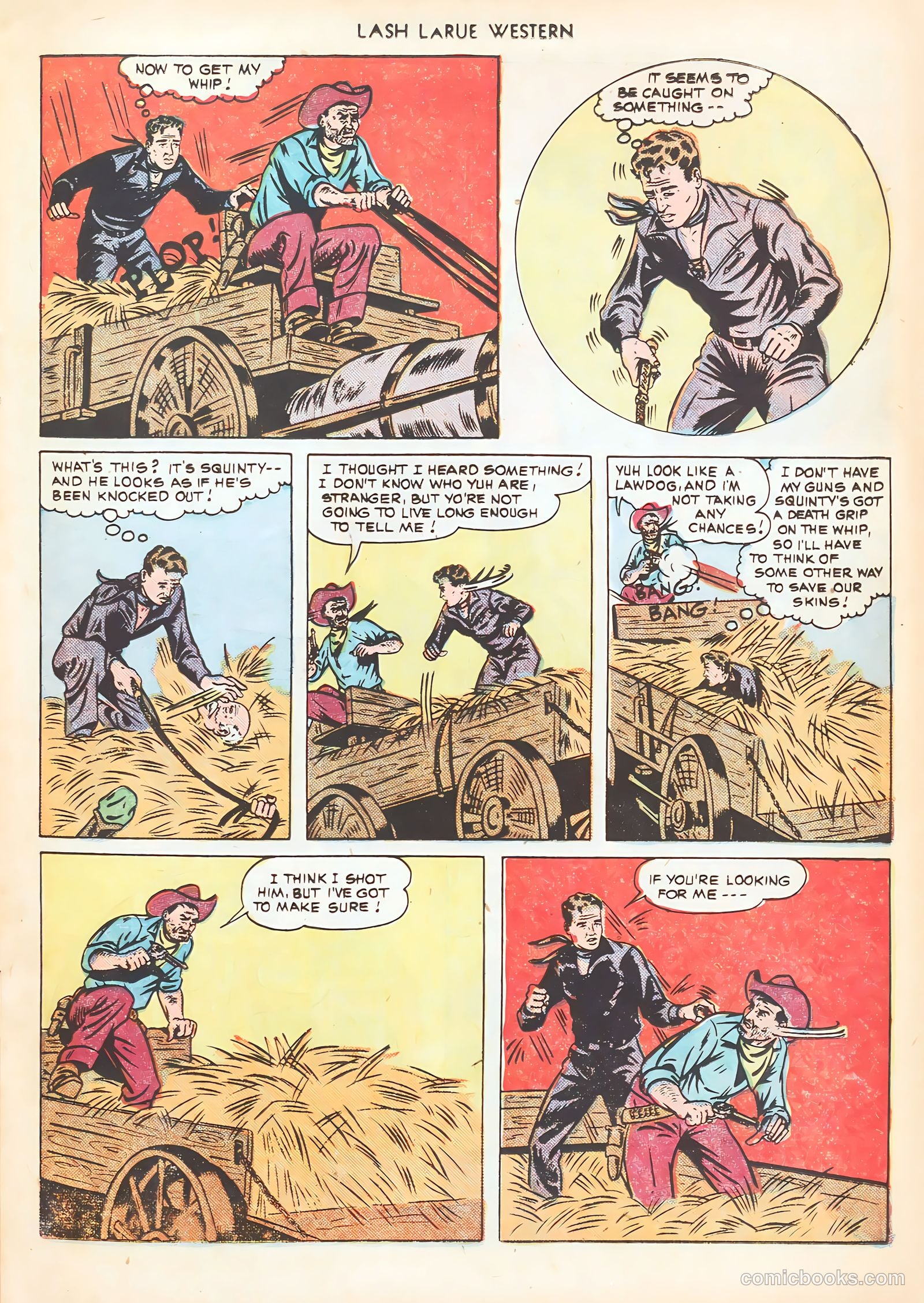 Lash LaRue Western #10 — page 25 of 52