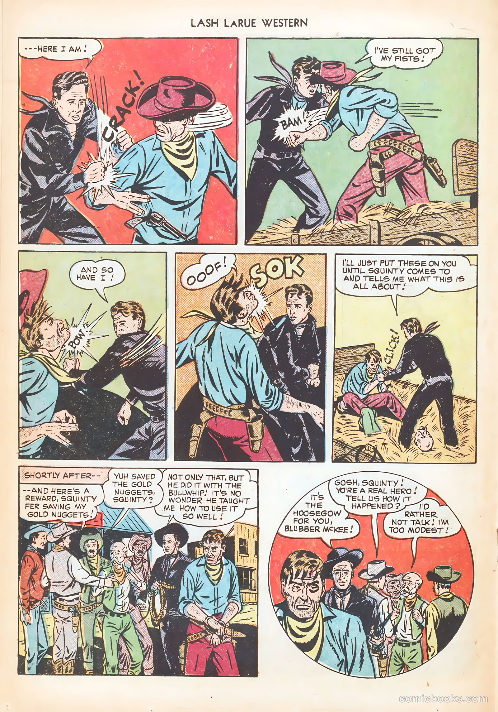 Lash LaRue Western #10 — page 26 of 52