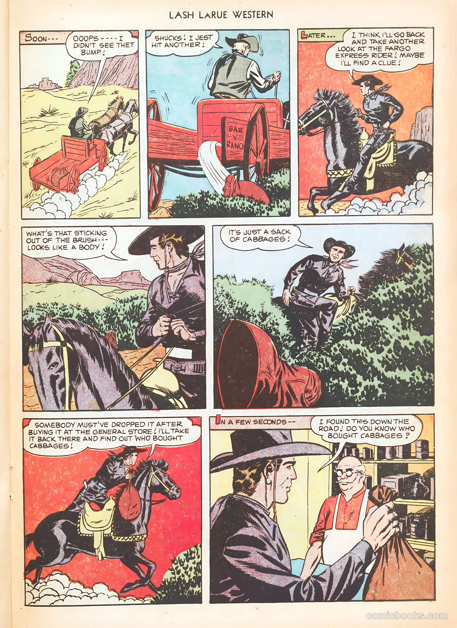Lash LaRue Western #10 — page 31 of 52