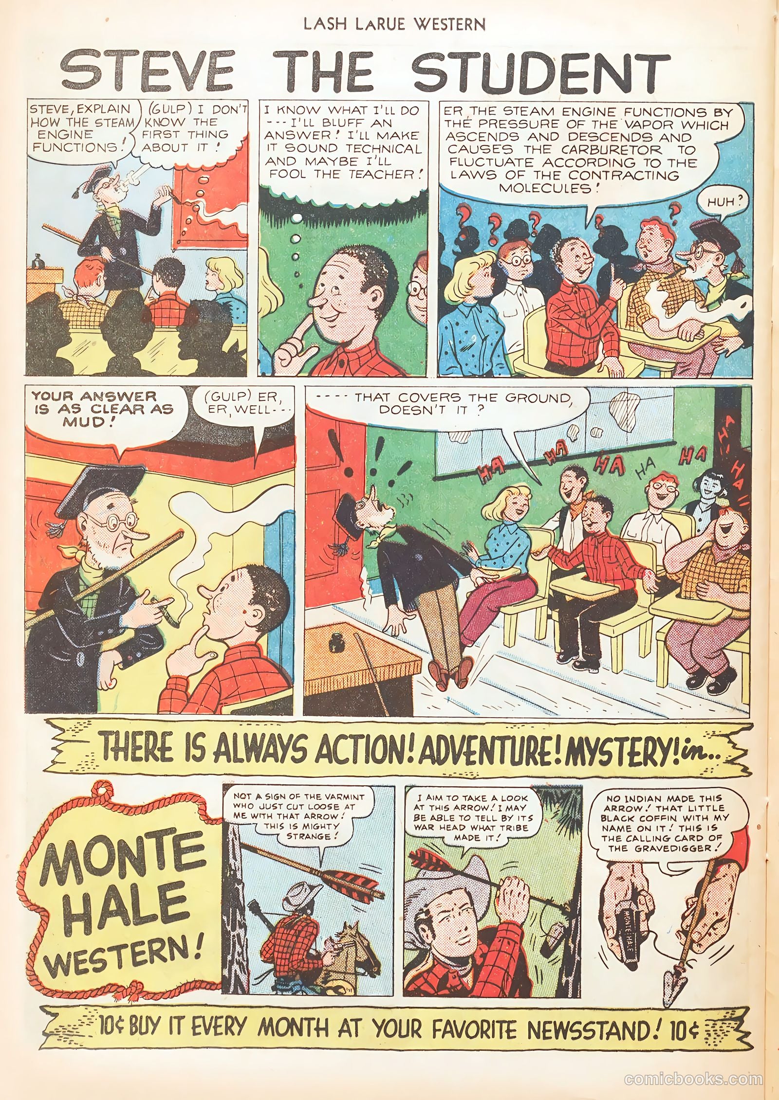 Lash LaRue Western #10 — page 40 of 52