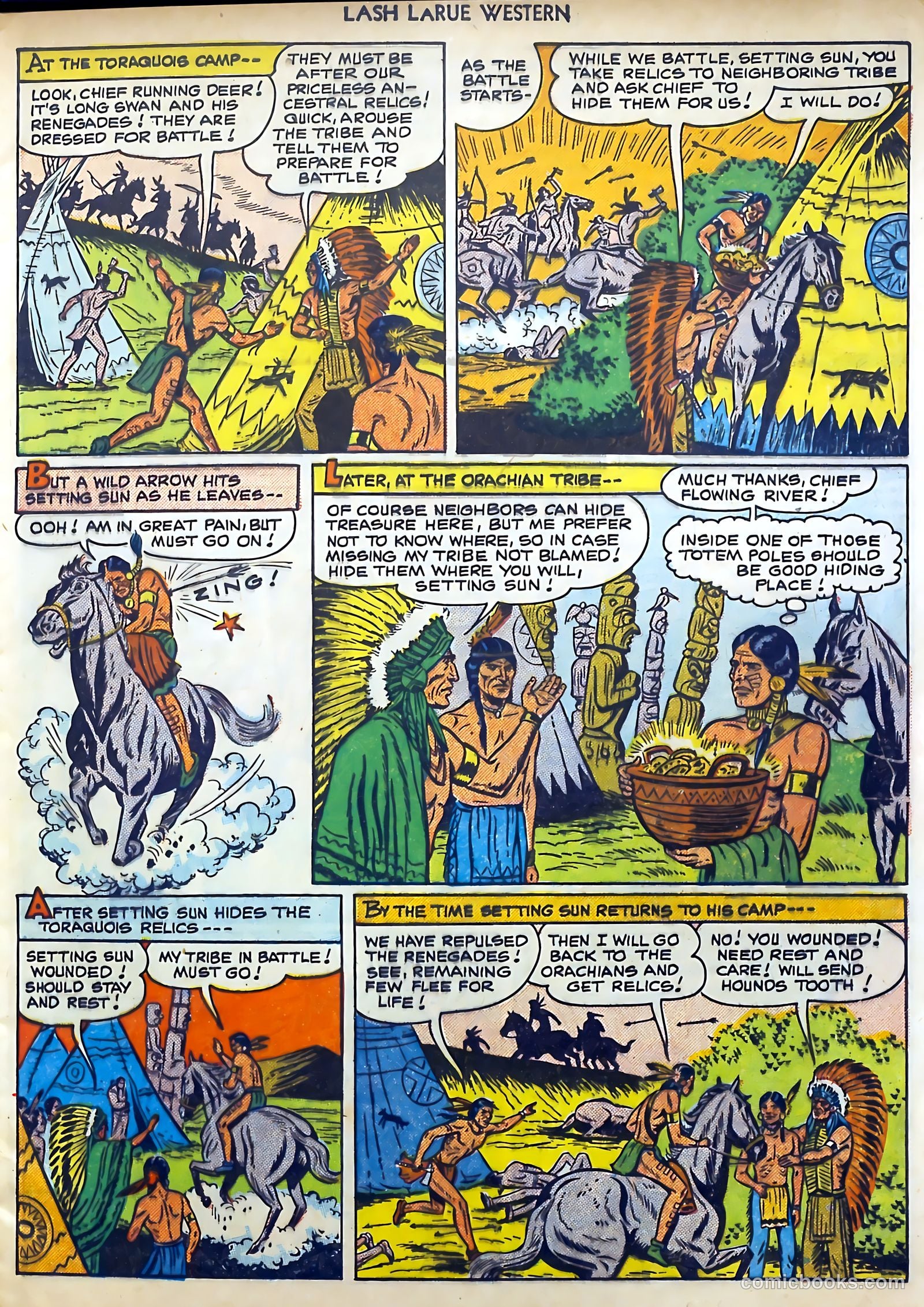 Lash LaRue Western #11 — page 5 of 52
