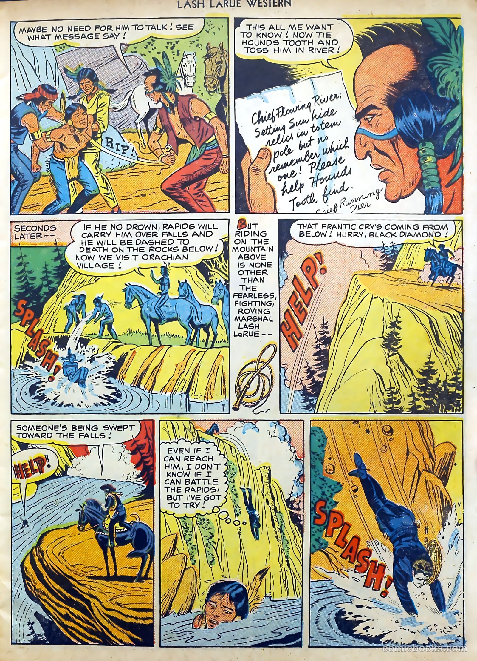 Lash LaRue Western #11 — page 7 of 52