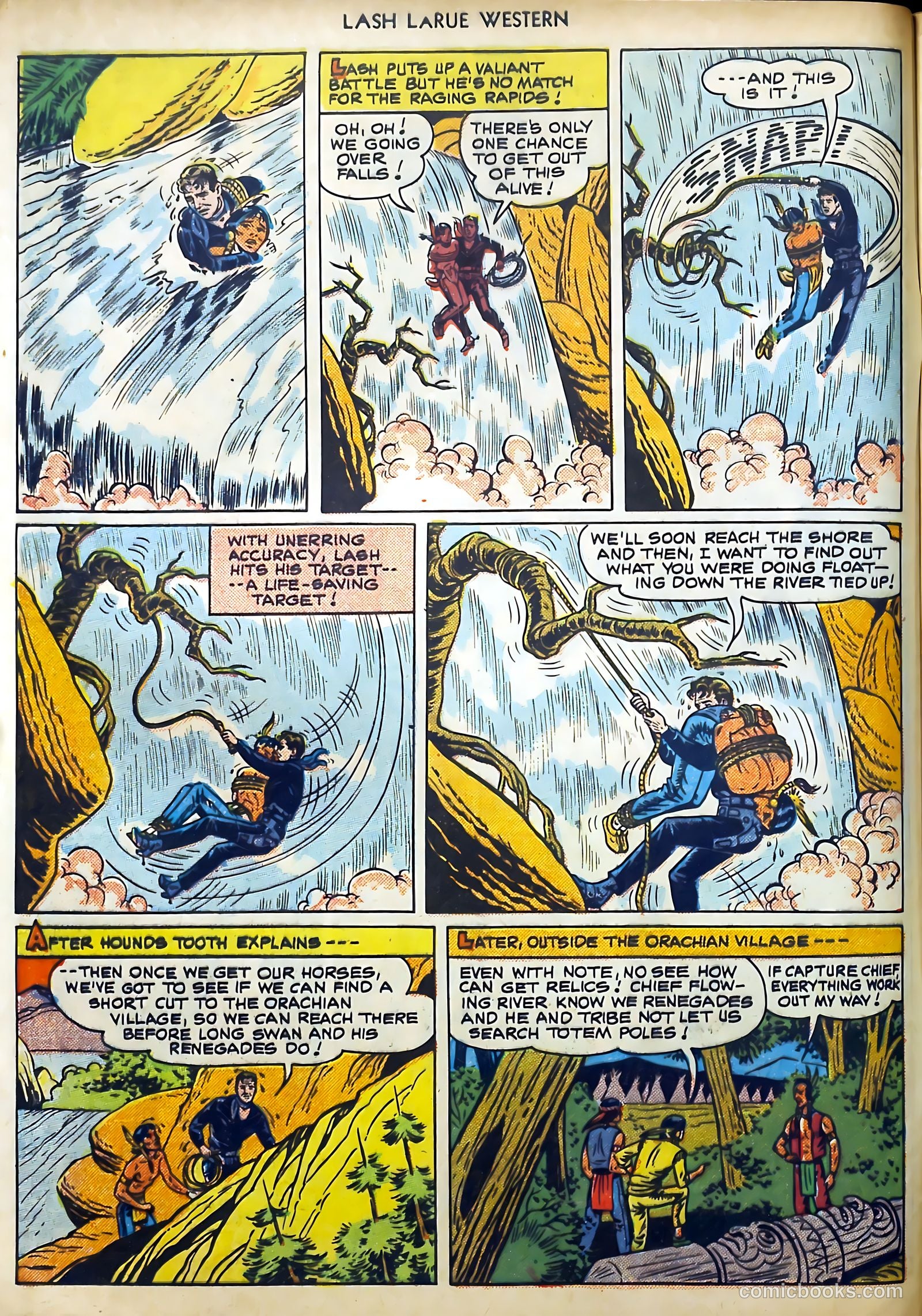 Lash LaRue Western #11 — page 8 of 52
