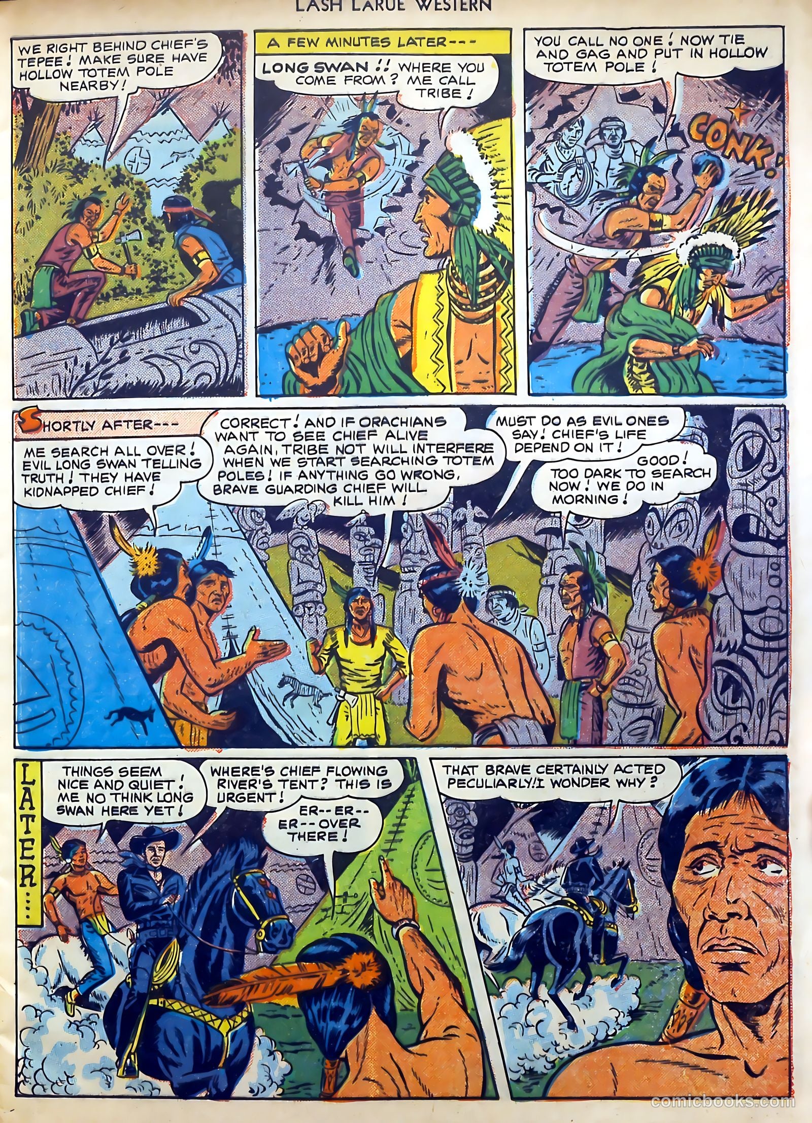 Lash LaRue Western #11 — page 9 of 52