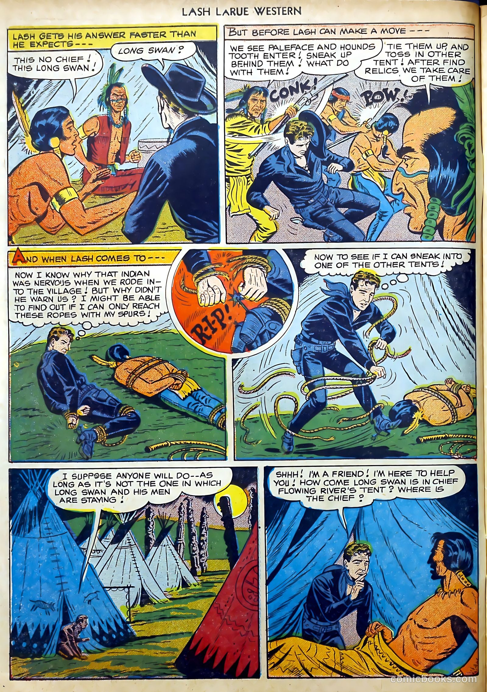 Lash LaRue Western #11 — page 10 of 52