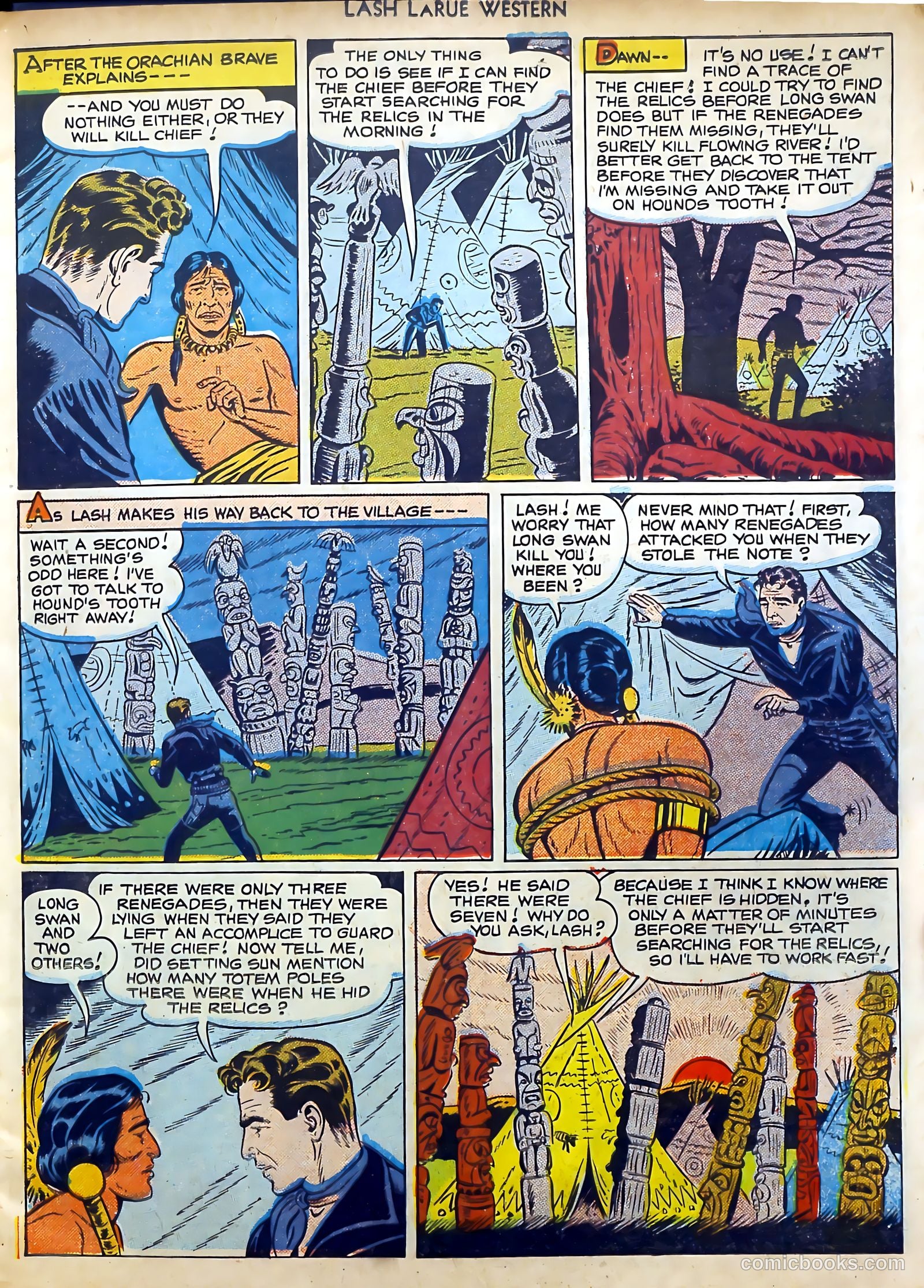 Lash LaRue Western #11 — page 11 of 52