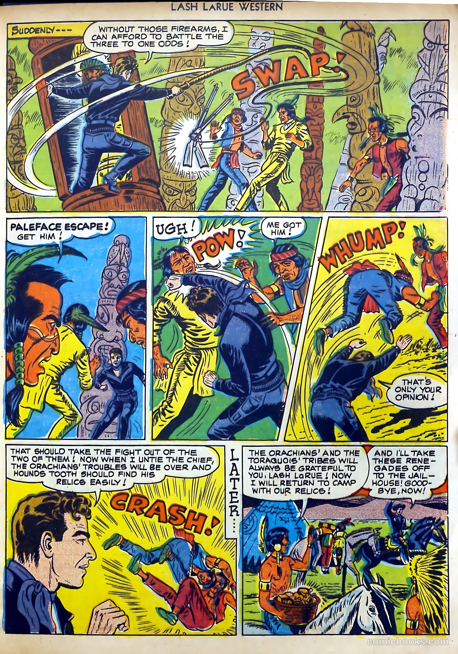 Lash LaRue Western #11 — page 13 of 52