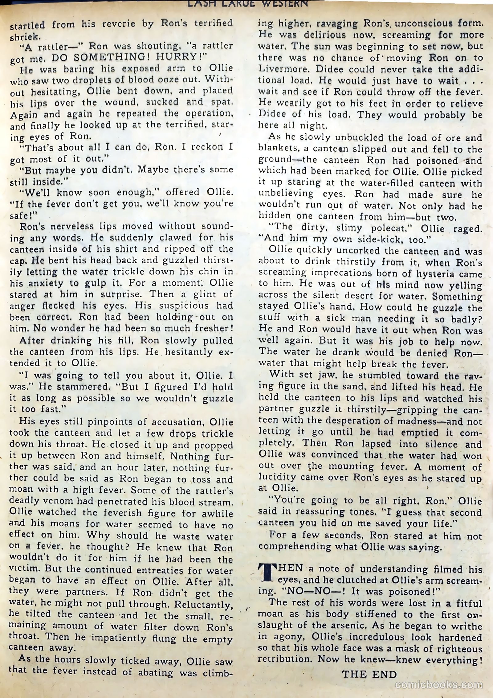 Lash LaRue Western #11 — page 17 of 52