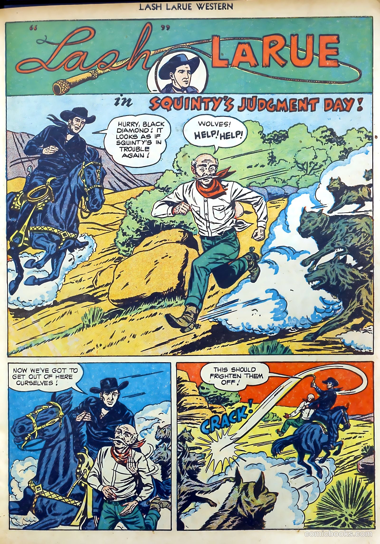 Lash LaRue Western #11 — page 19 of 52
