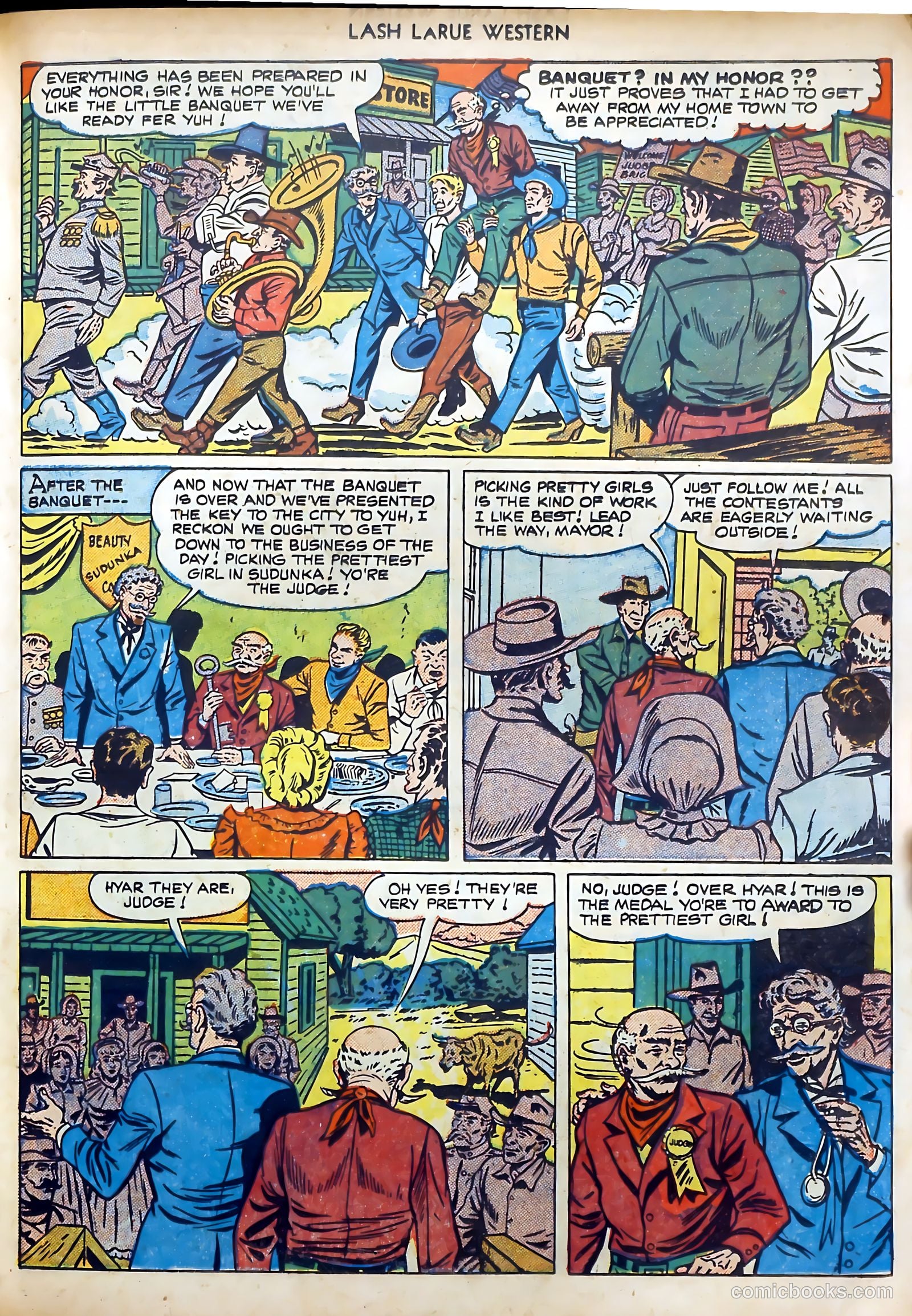 Lash LaRue Western #11 — page 23 of 52