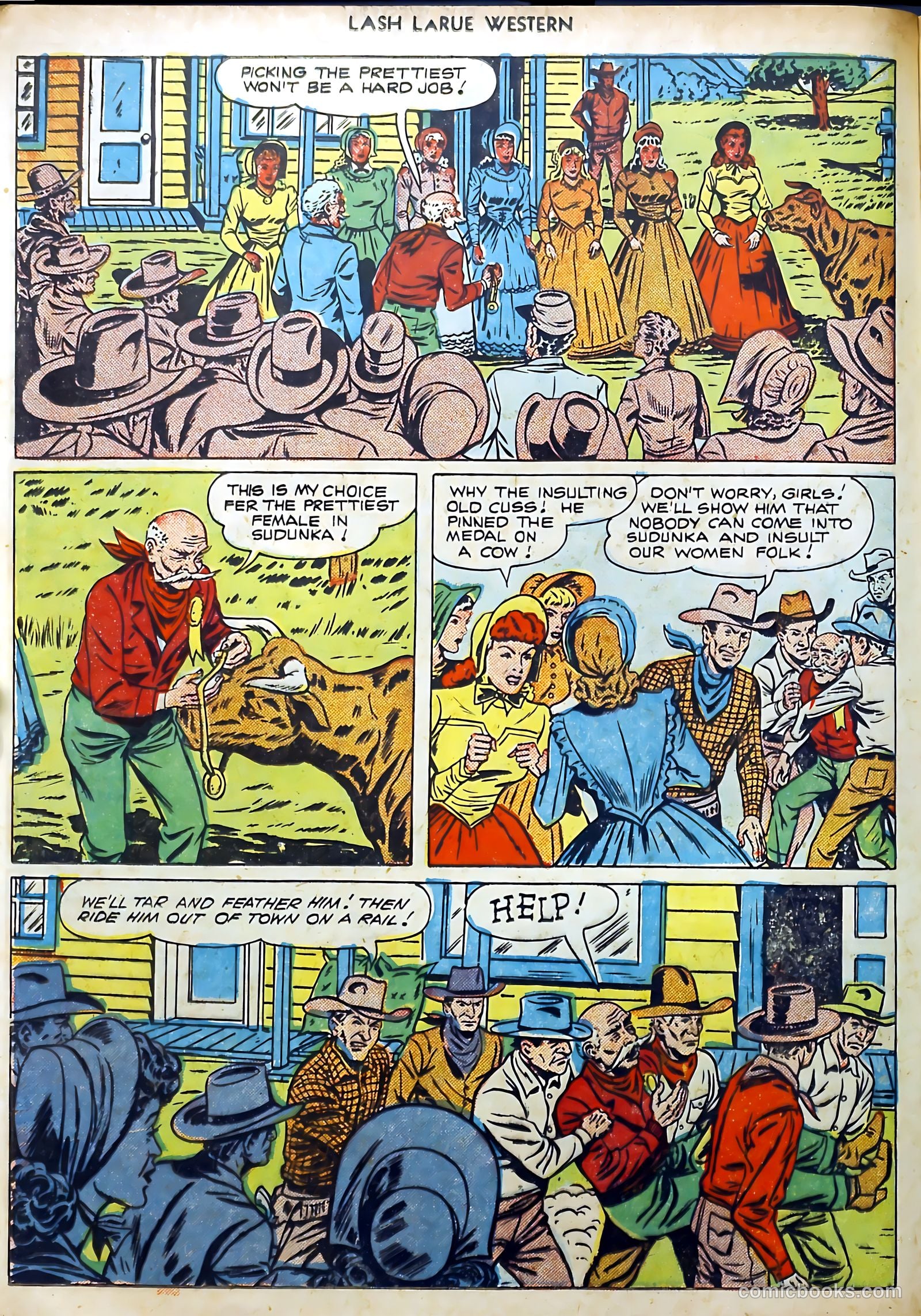 Lash LaRue Western #11 — page 24 of 52
