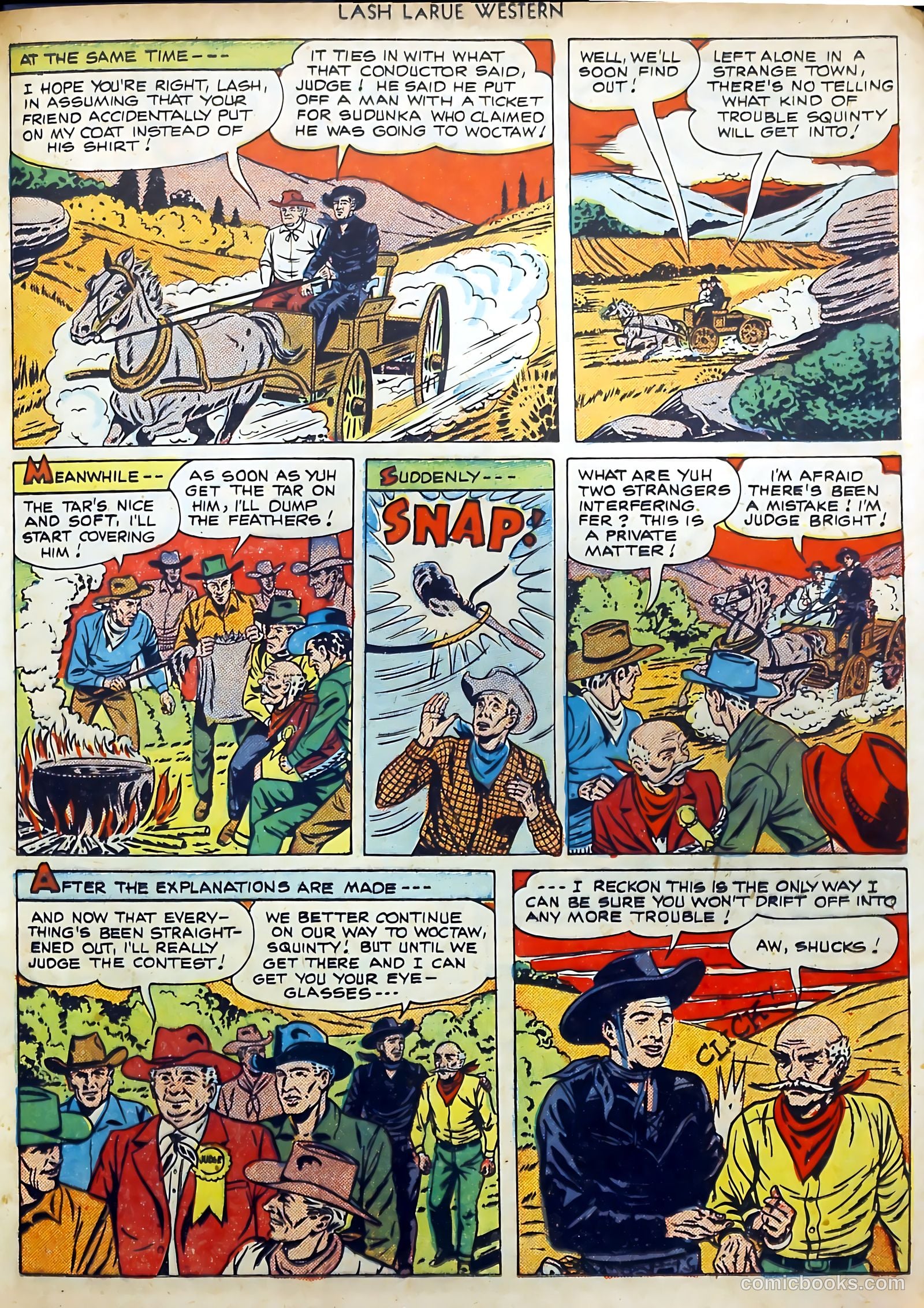Lash LaRue Western #11 — page 25 of 52