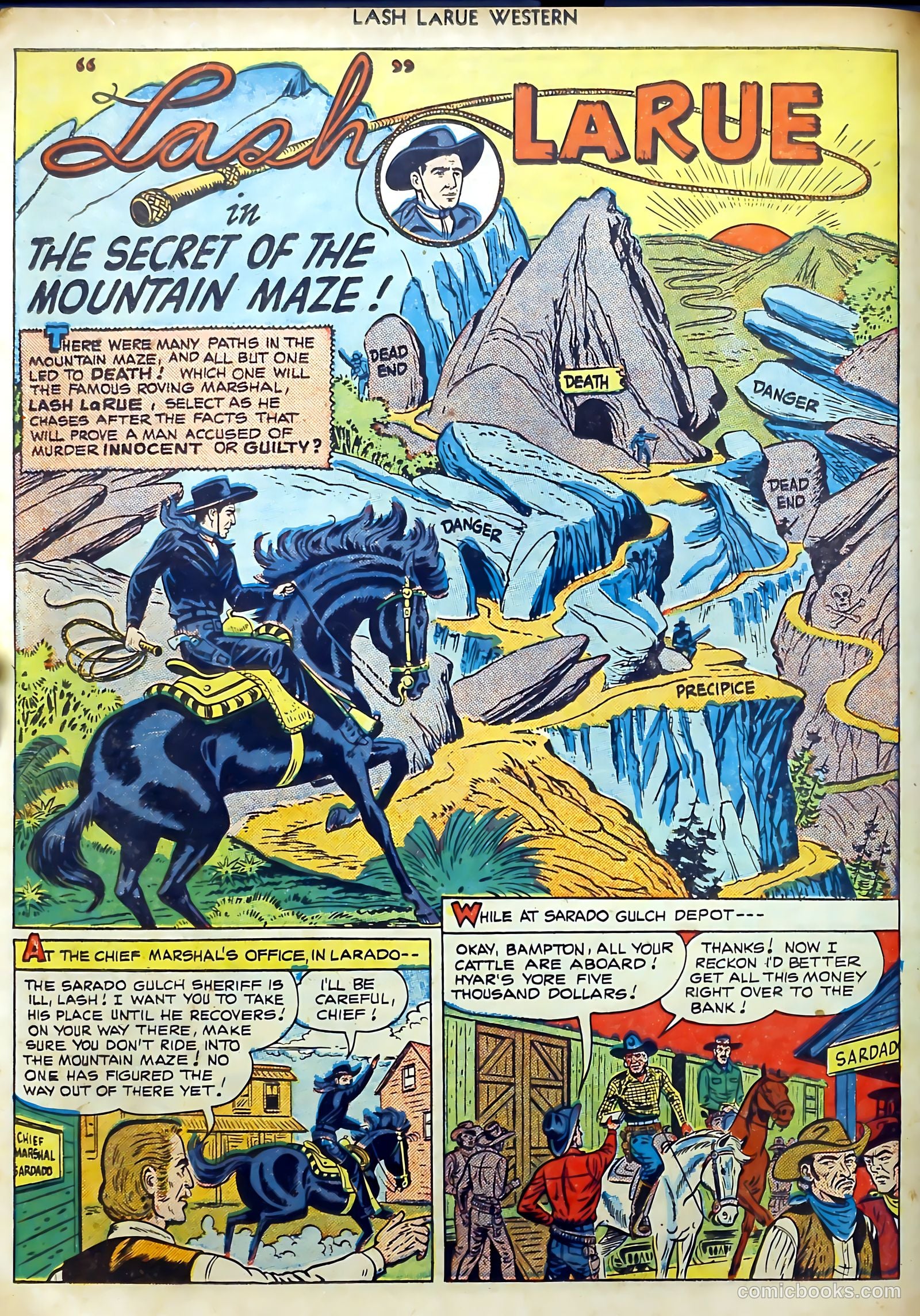 Lash LaRue Western #11 — page 26 of 52