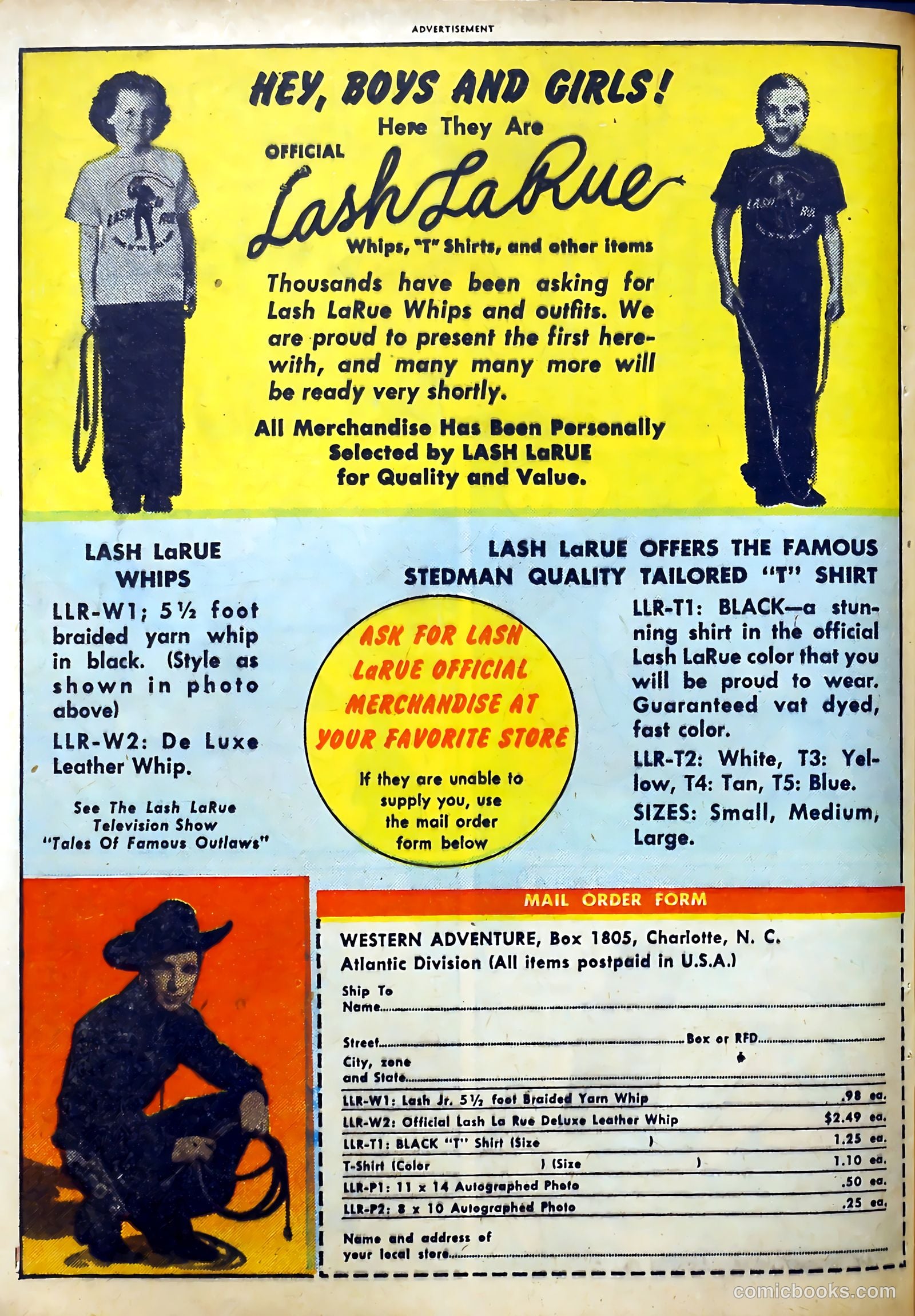 Lash LaRue Western #11 — page 40 of 52