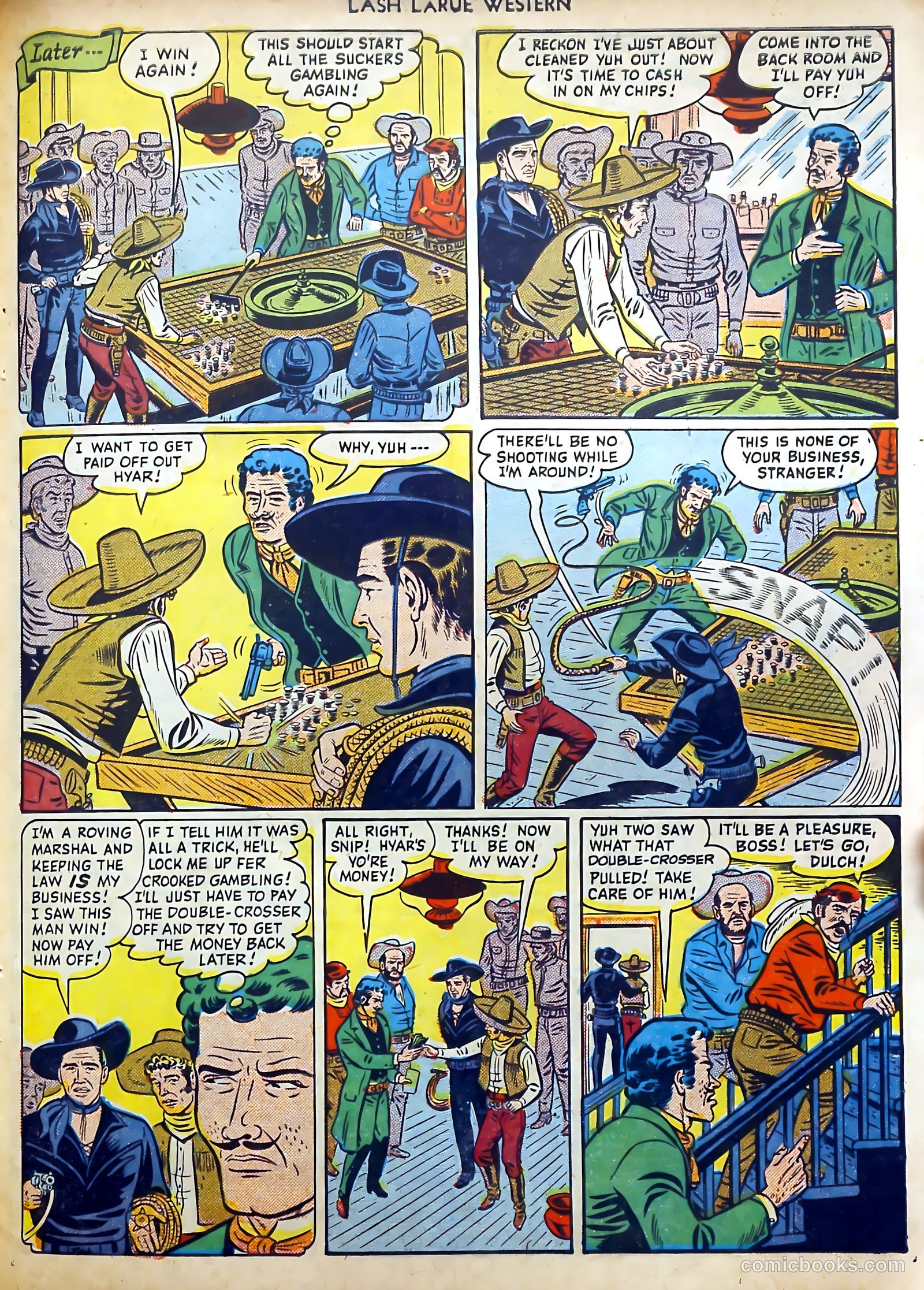 Lash LaRue Western #11 — page 43 of 52
