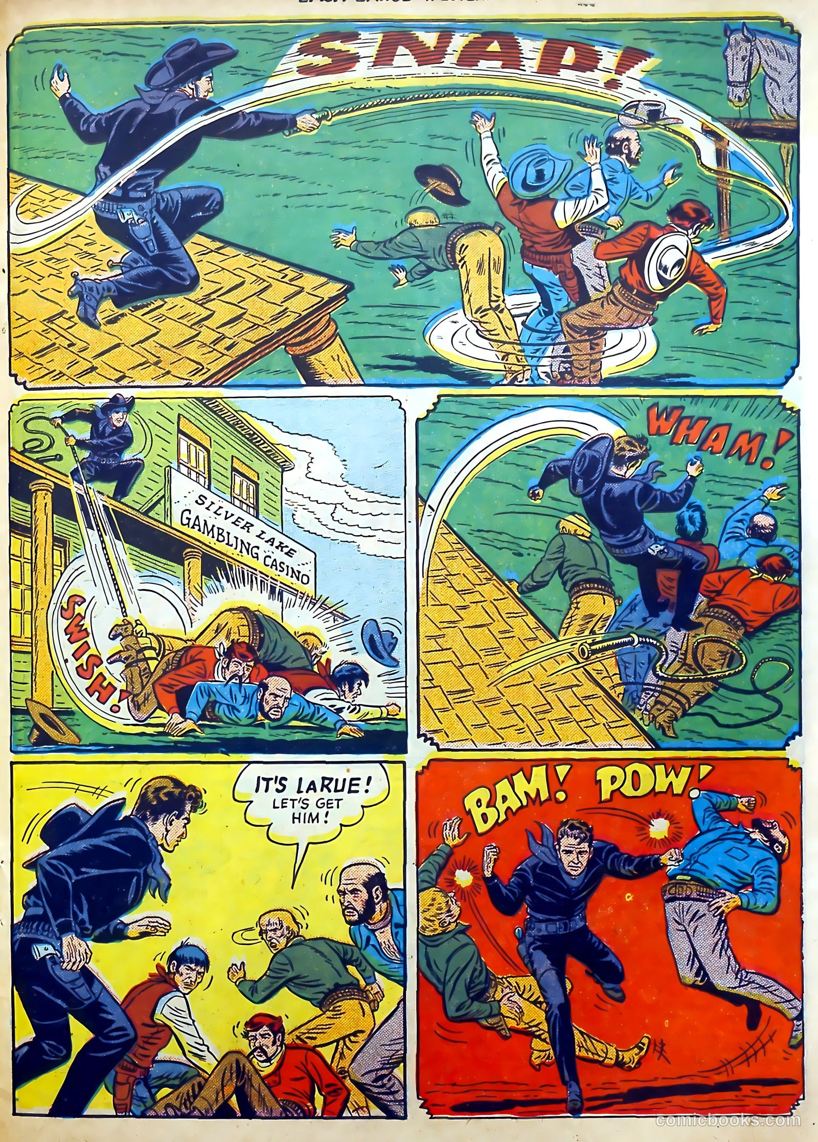 Lash LaRue Western #11 — page 47 of 52