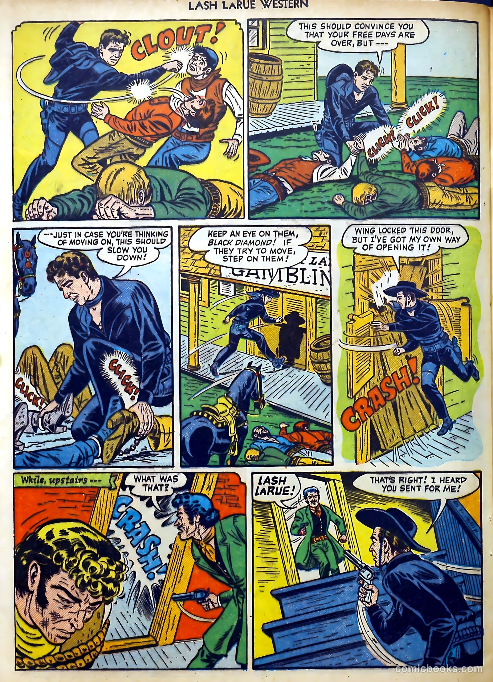 Lash LaRue Western #11 — page 48 of 52