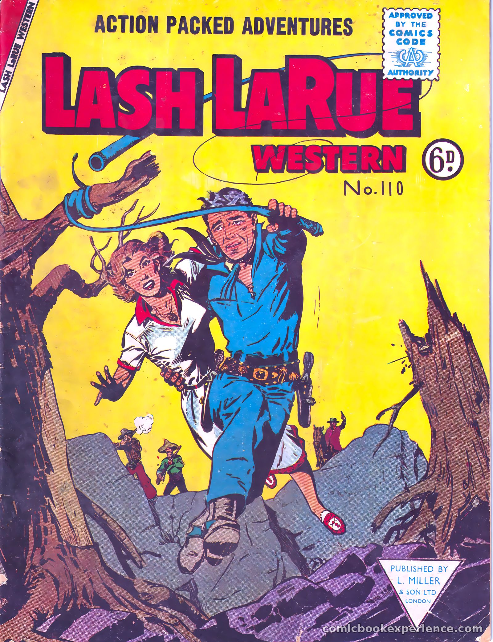 Lash Larue Western #110 — page 1 of 28