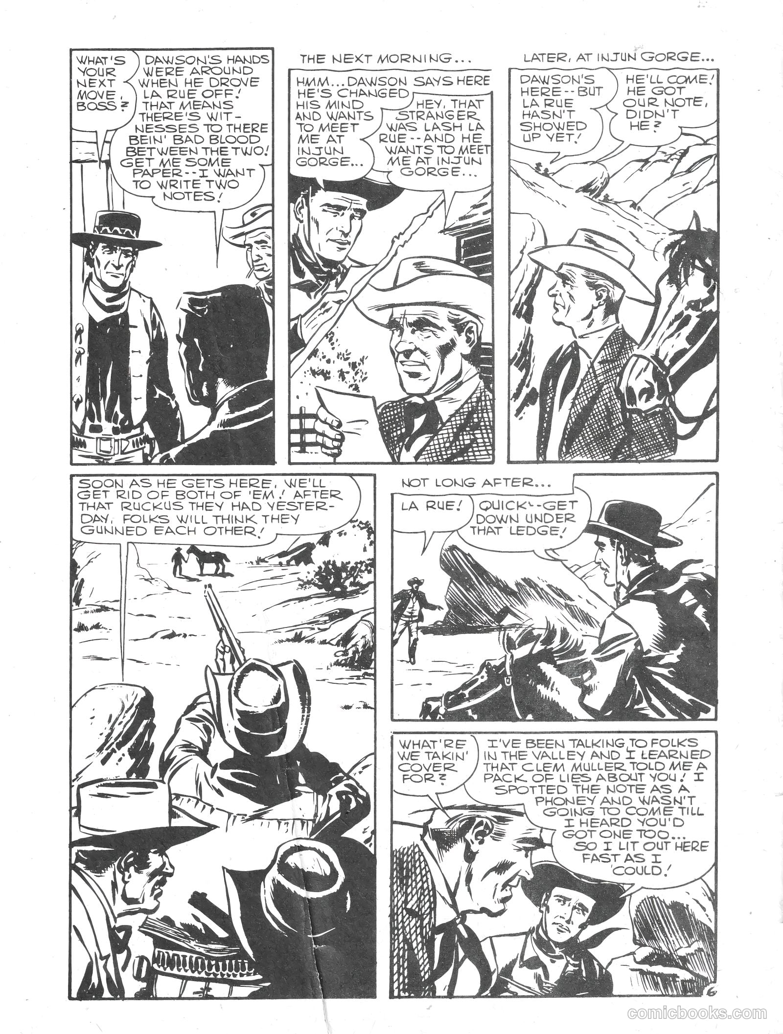 Lash Larue Western #110 — page 8 of 28