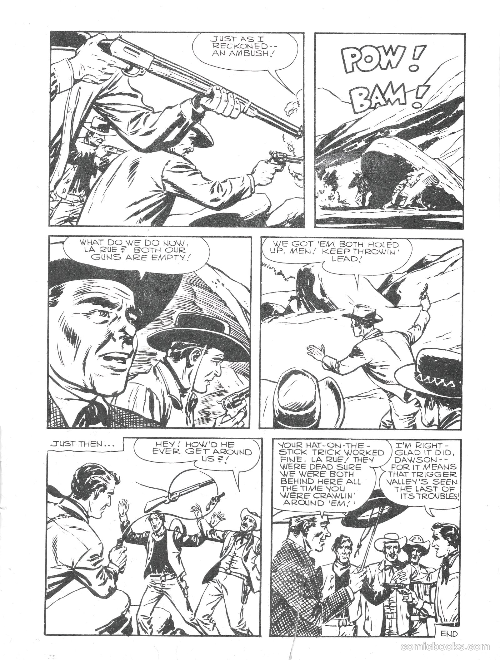 Lash Larue Western #110 — page 9 of 28