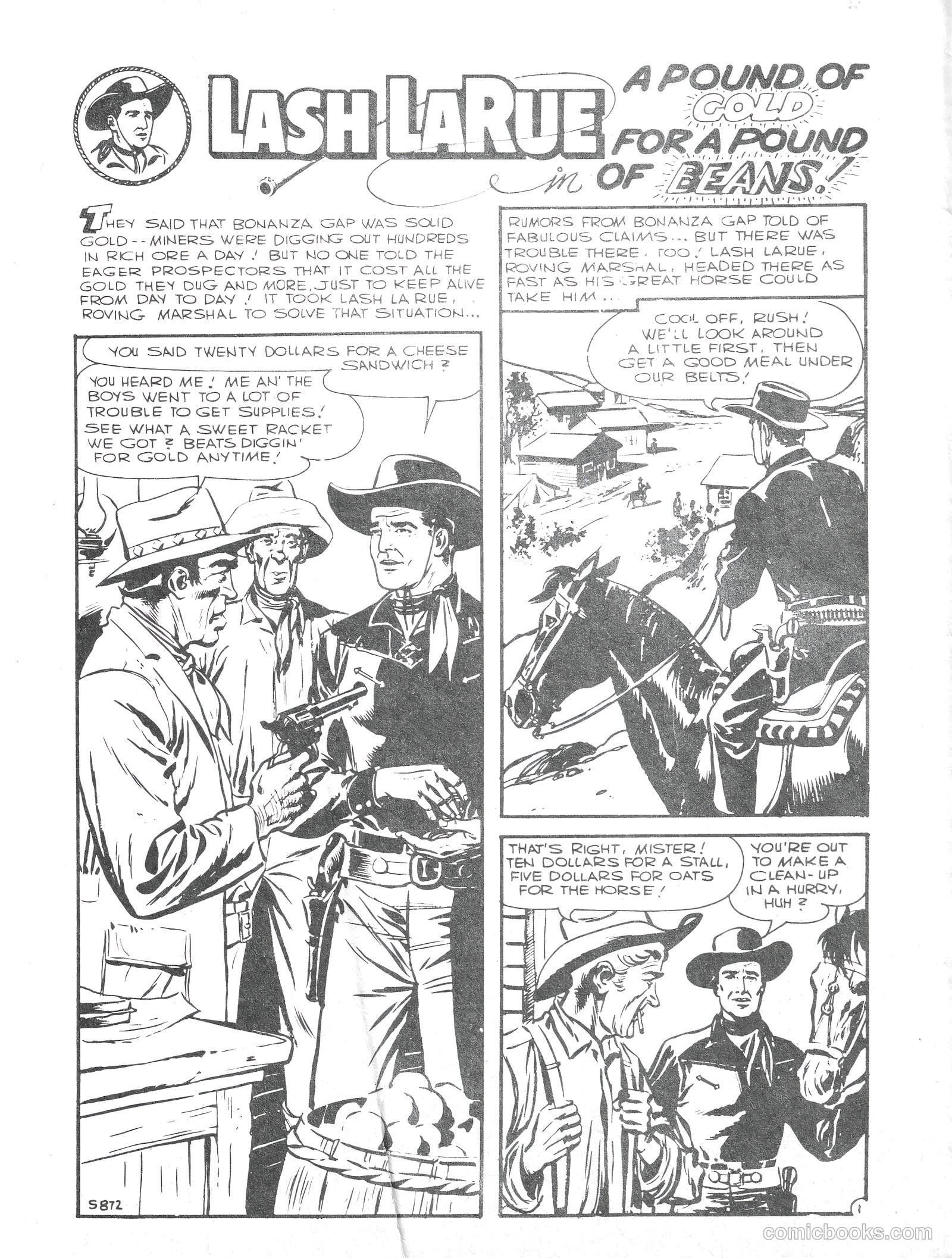 Lash Larue Western #110 — page 10 of 28