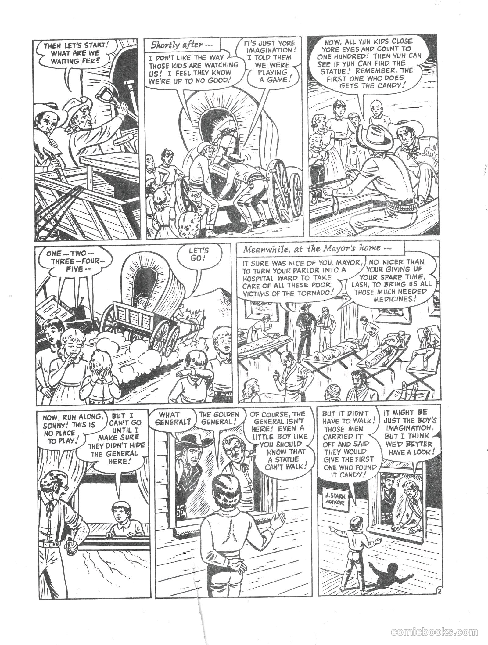 Lash Larue Western #110 — page 16 of 28
