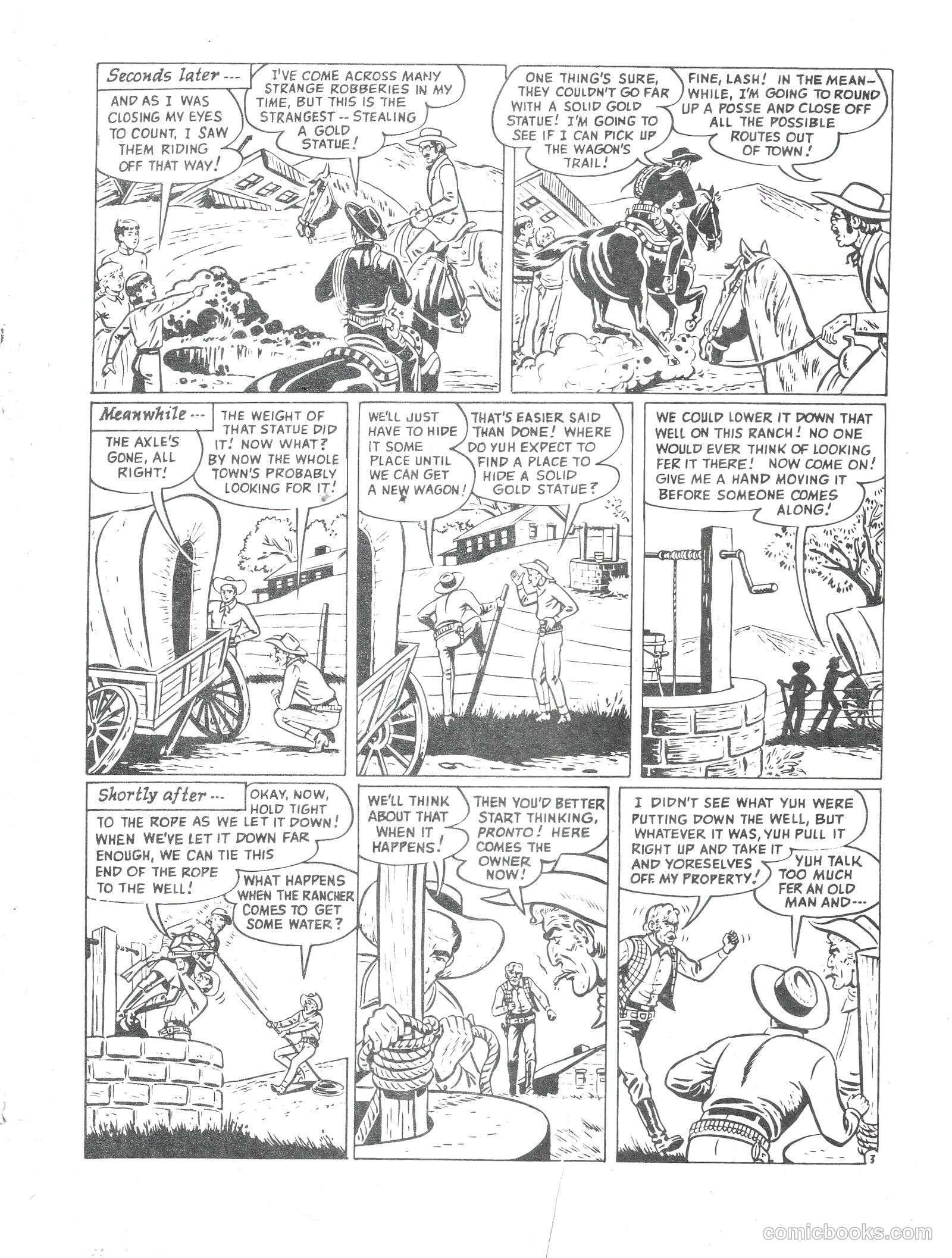 Lash Larue Western #110 — page 17 of 28