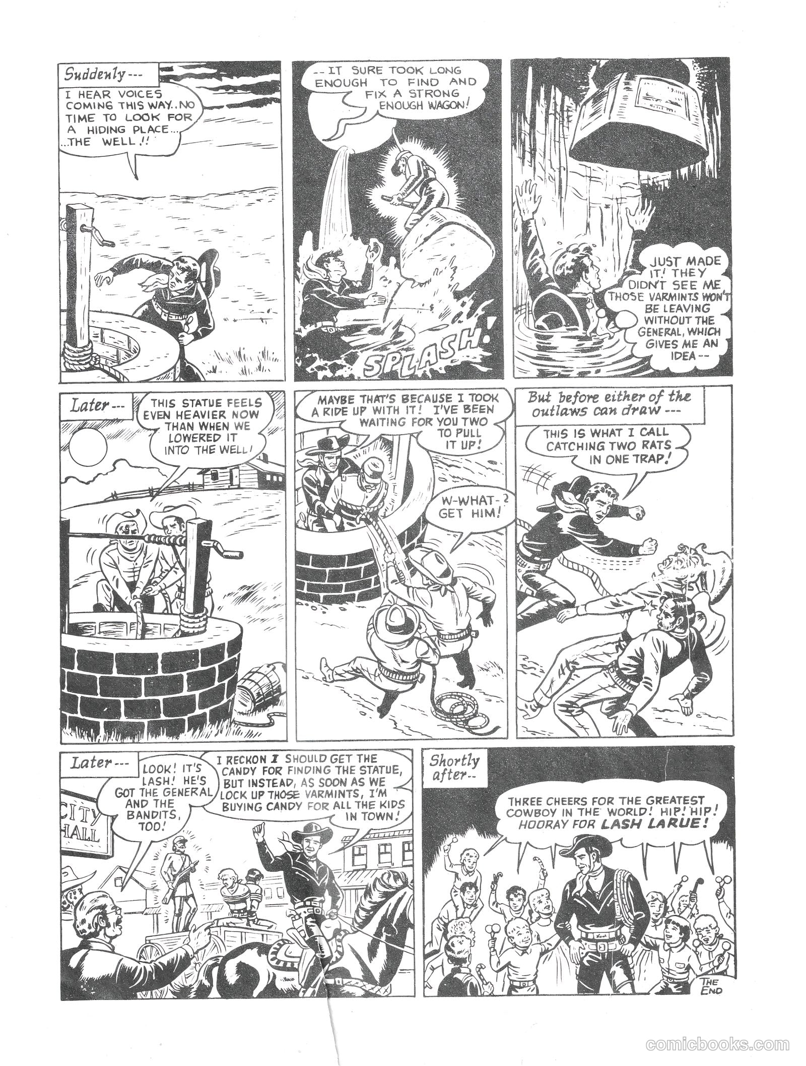 Lash Larue Western #110 — page 20 of 28
