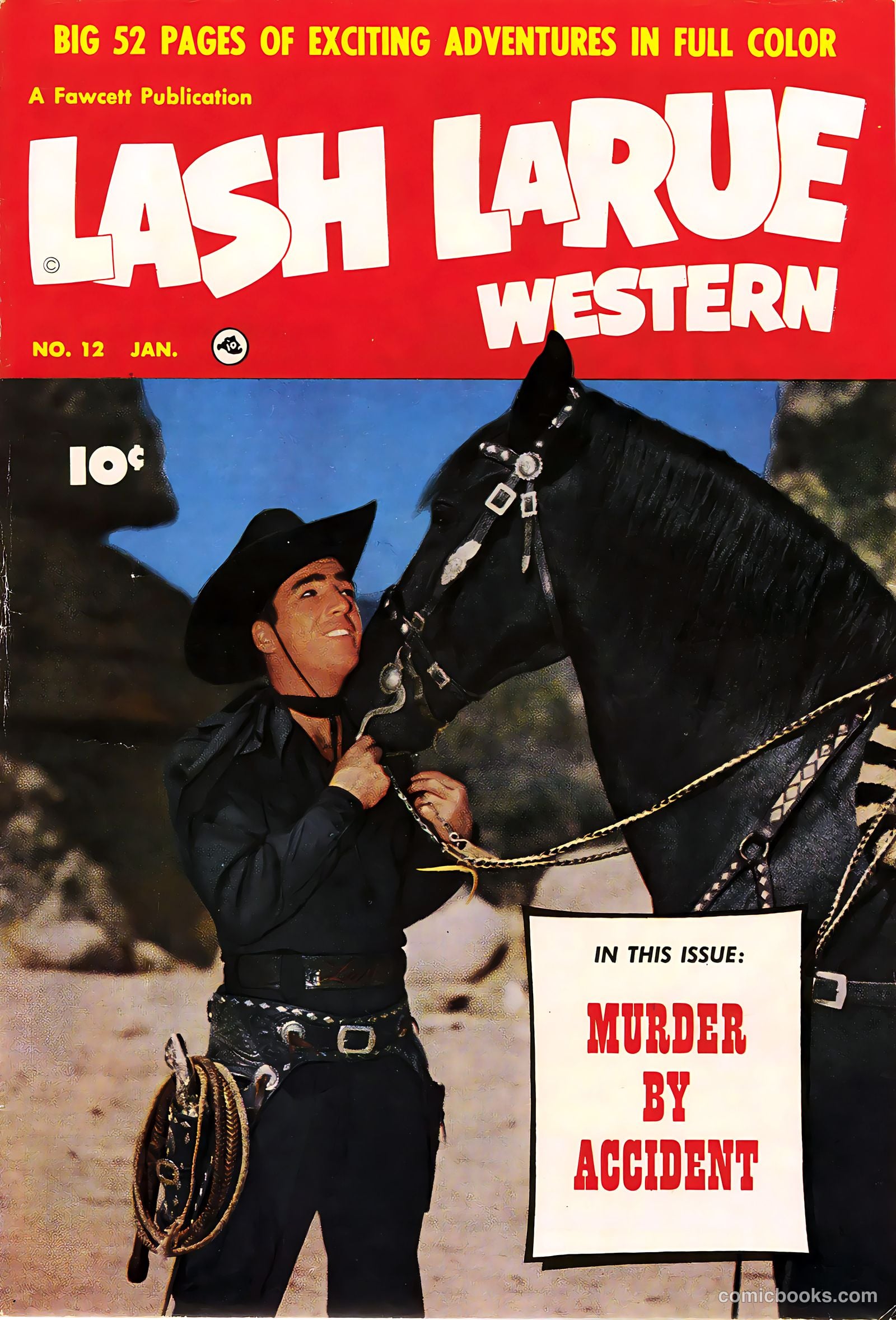Lash LaRue Western #12 — page 1 of 52