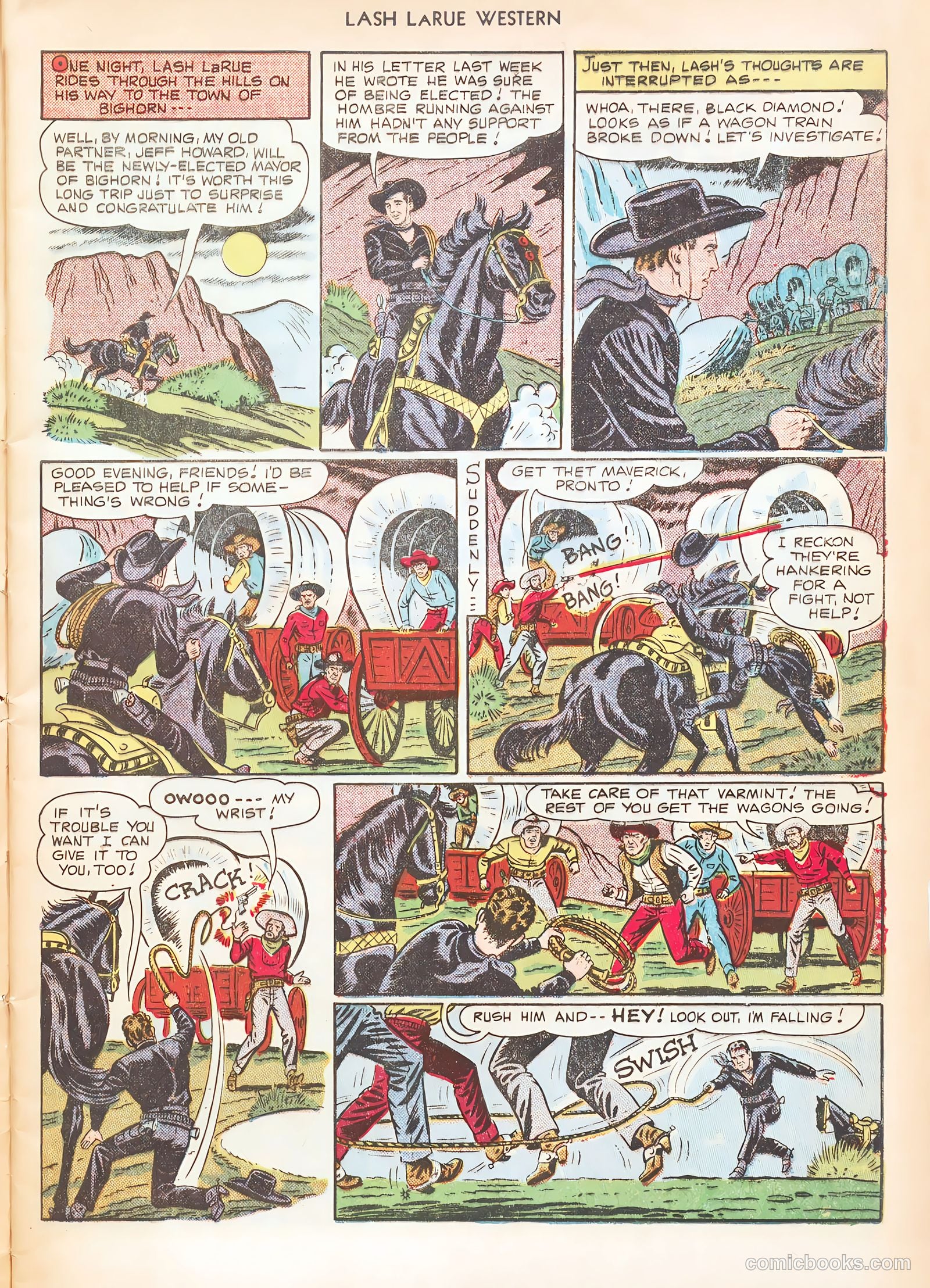Lash LaRue Western #12 — page 5 of 52