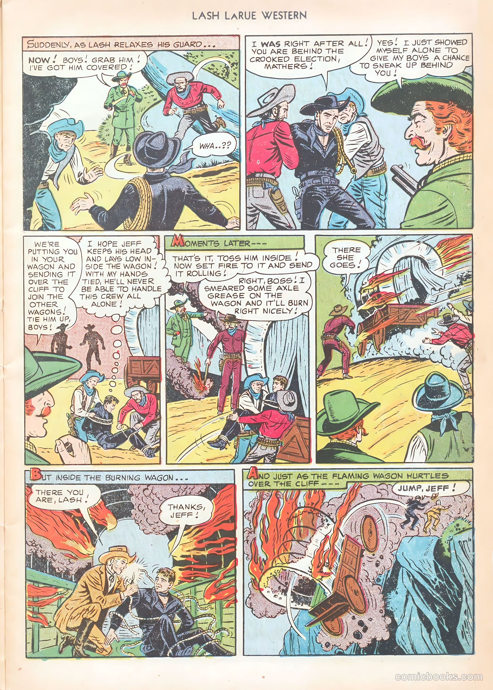 Lash LaRue Western #12 — page 11 of 52
