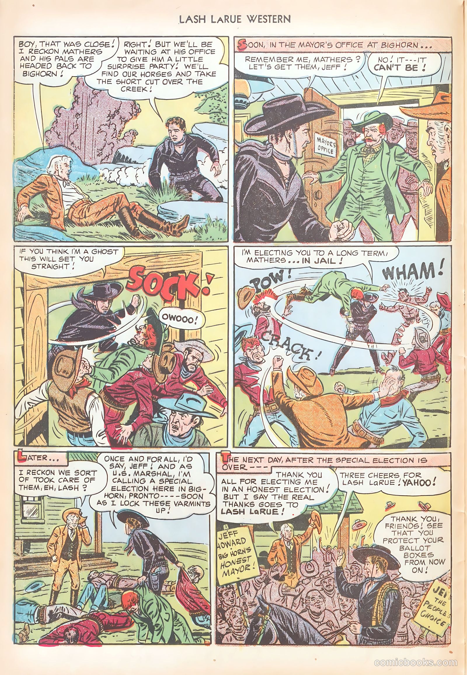 Lash LaRue Western #12 — page 12 of 52