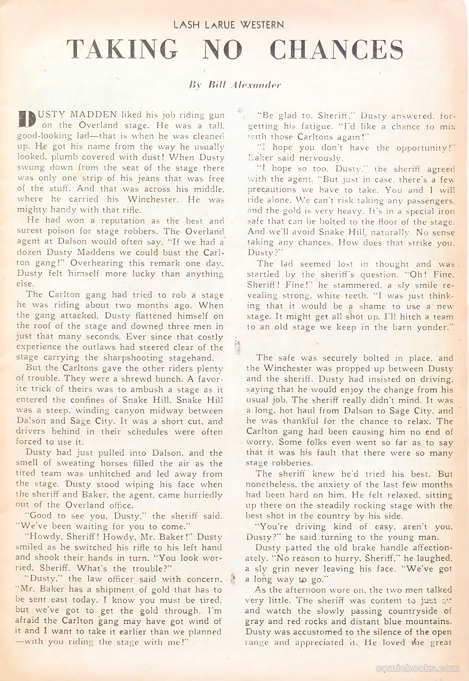 Lash LaRue Western #12 — page 15 of 52