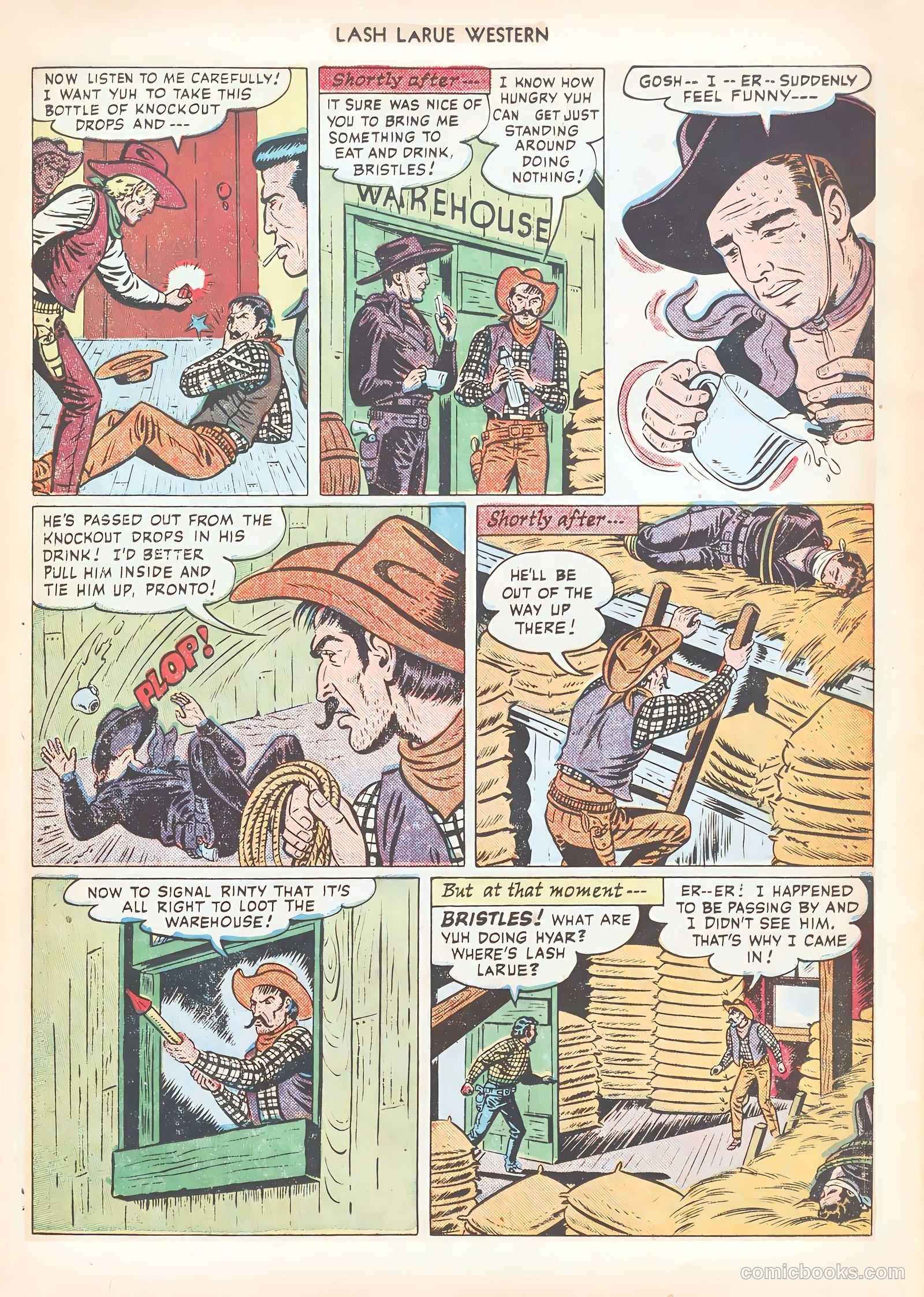 Lash LaRue Western #12 — page 29 of 52