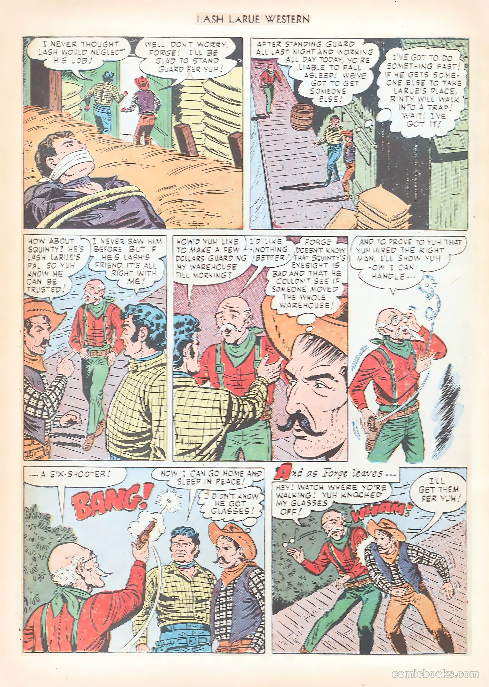 Lash LaRue Western #12 — page 30 of 52