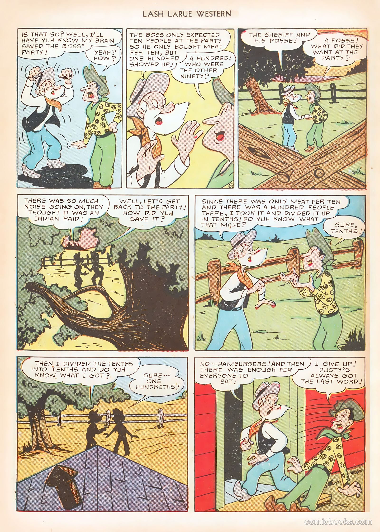 Lash LaRue Western #12 — page 39 of 52