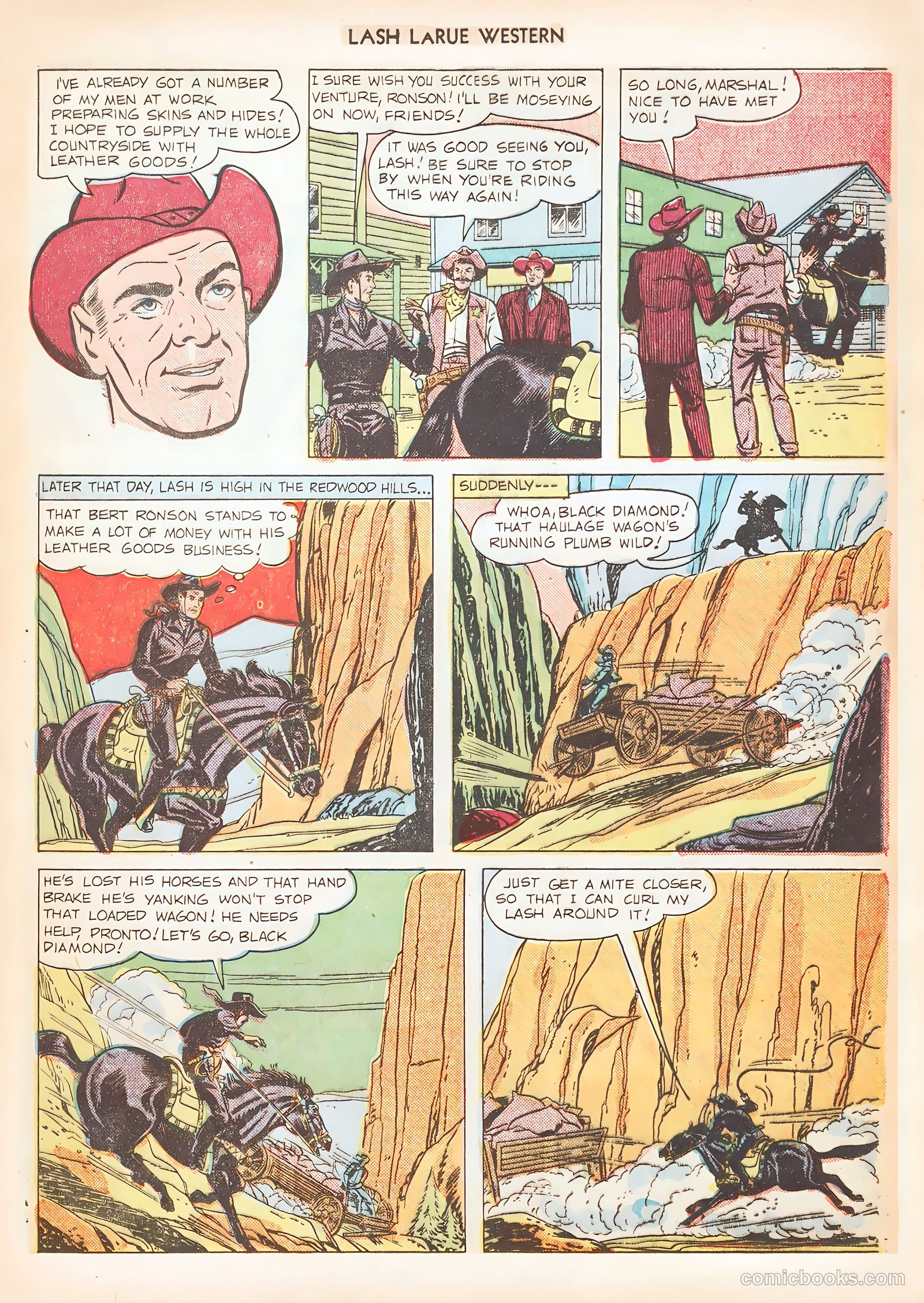 Lash LaRue Western #12 — page 41 of 52
