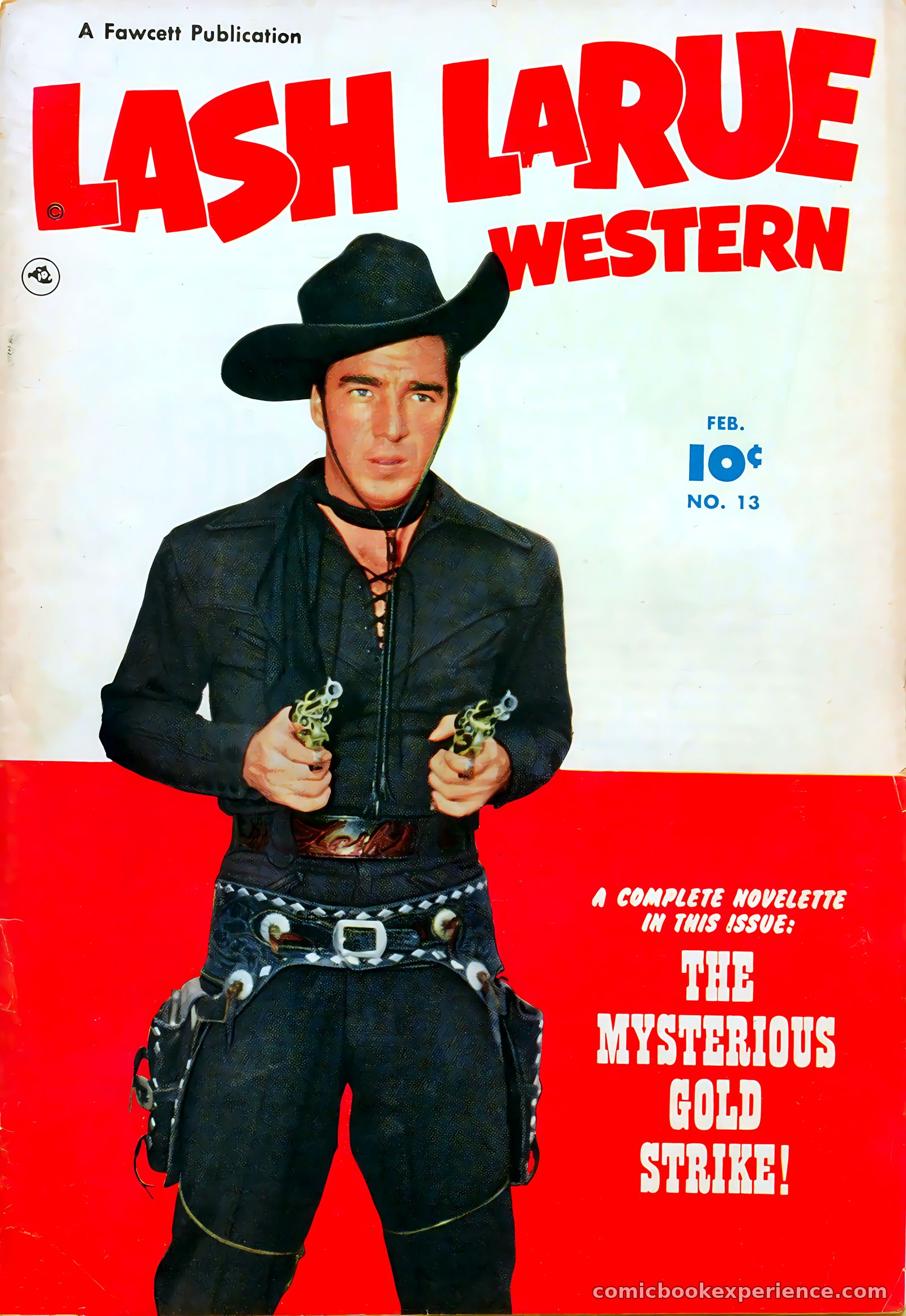 Lash LaRue Western #13 — page 1 of 36