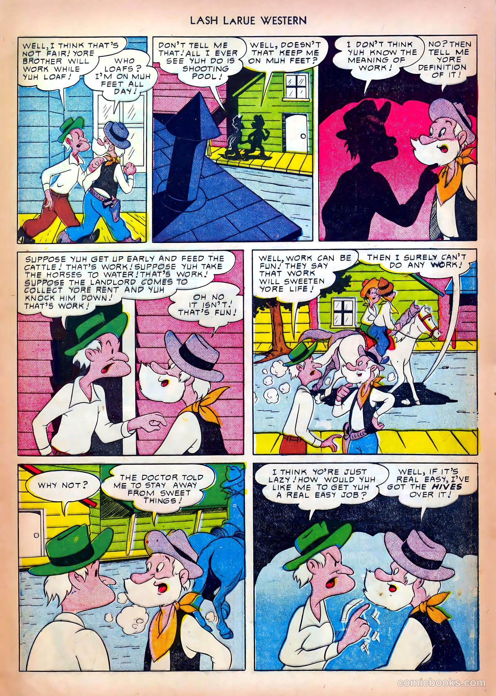 Lash LaRue Western #13 — page 13 of 36