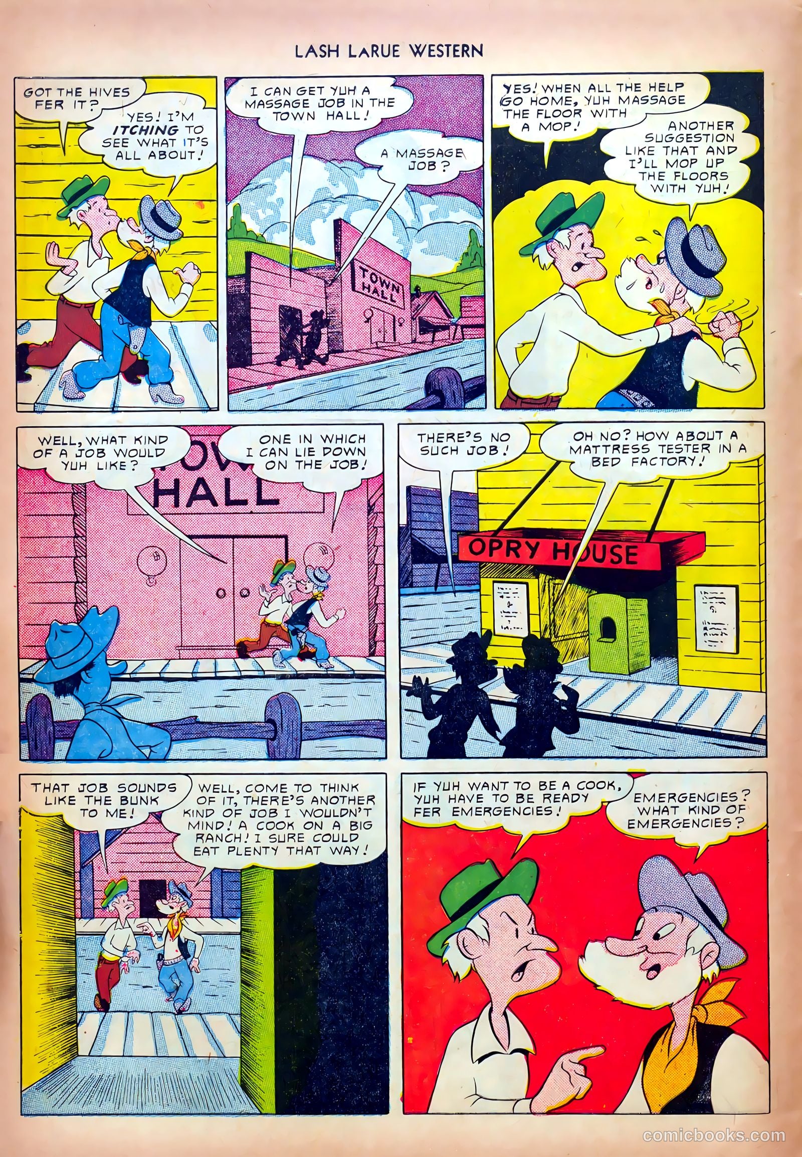 Lash LaRue Western #13 — page 14 of 36